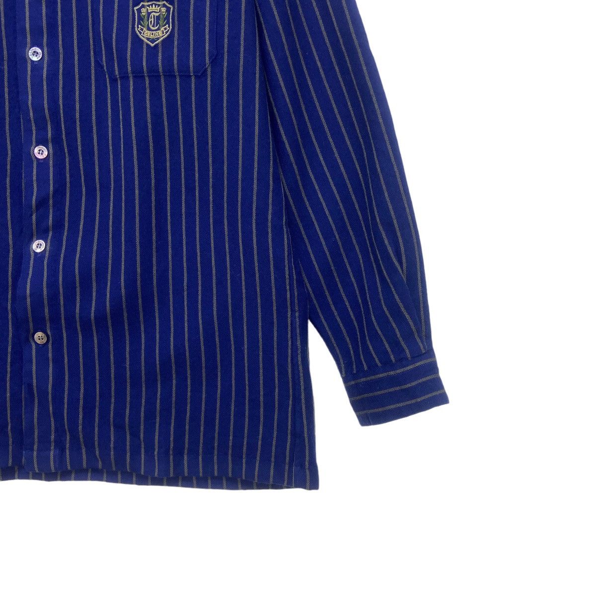 Celine Vintage Celine Paris Stripes Wool Flannel Size US S / EU 44-46 / 1 - 7 Thumbnail