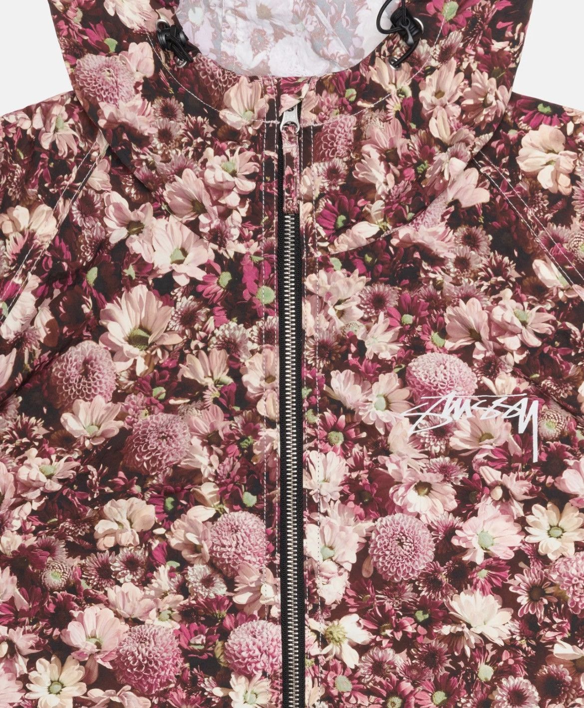 Stussy Stussy Beach Shell Jacket Floral Nylon Size US L / EU 52-54 / 3 - 6 Thumbnail