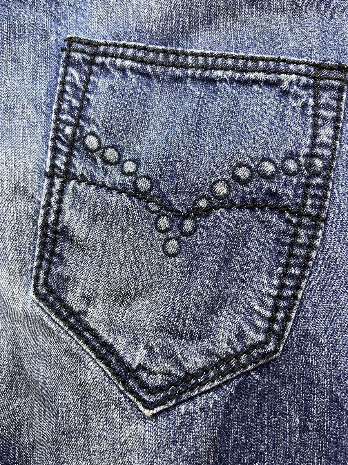 Craftsman STANDARDS OF URBAN CRAFT Charcoal Clawmark Bleach Wash Flare Size US 31 - 10 Thumbnail