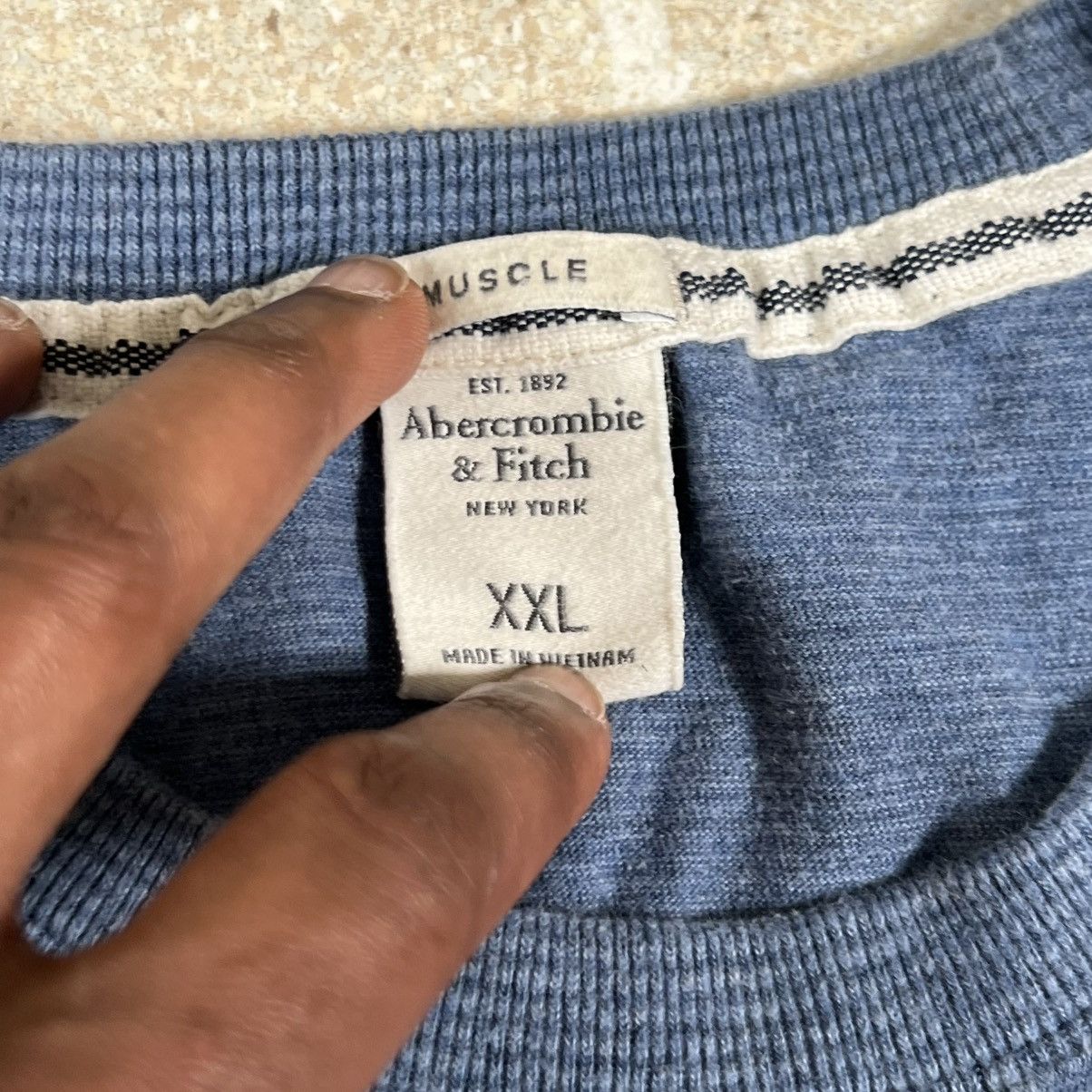 Abercrombie & Fitch Vintage Abercrombie Fitch Athletic Division 1 Muscle Tshirt Size US XXL / EU 58 / 5 - 3 Thumbnail