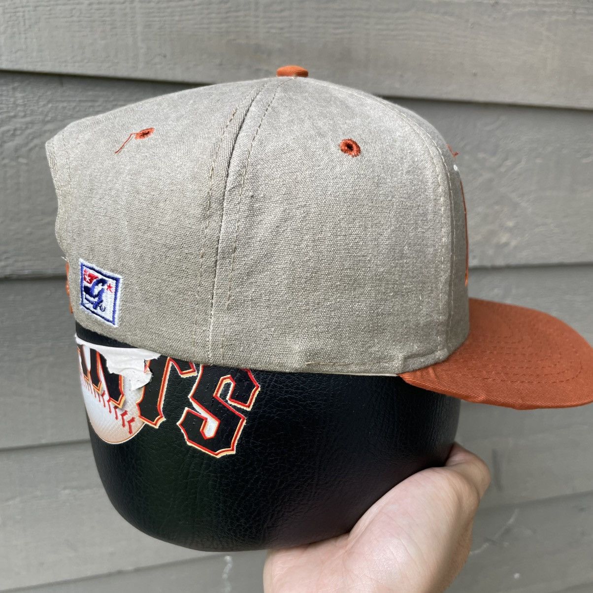 The Game Vintage 90s The Game Texas Longhorns Snapback Hat Grey Size ONE SIZE - 4 Thumbnail