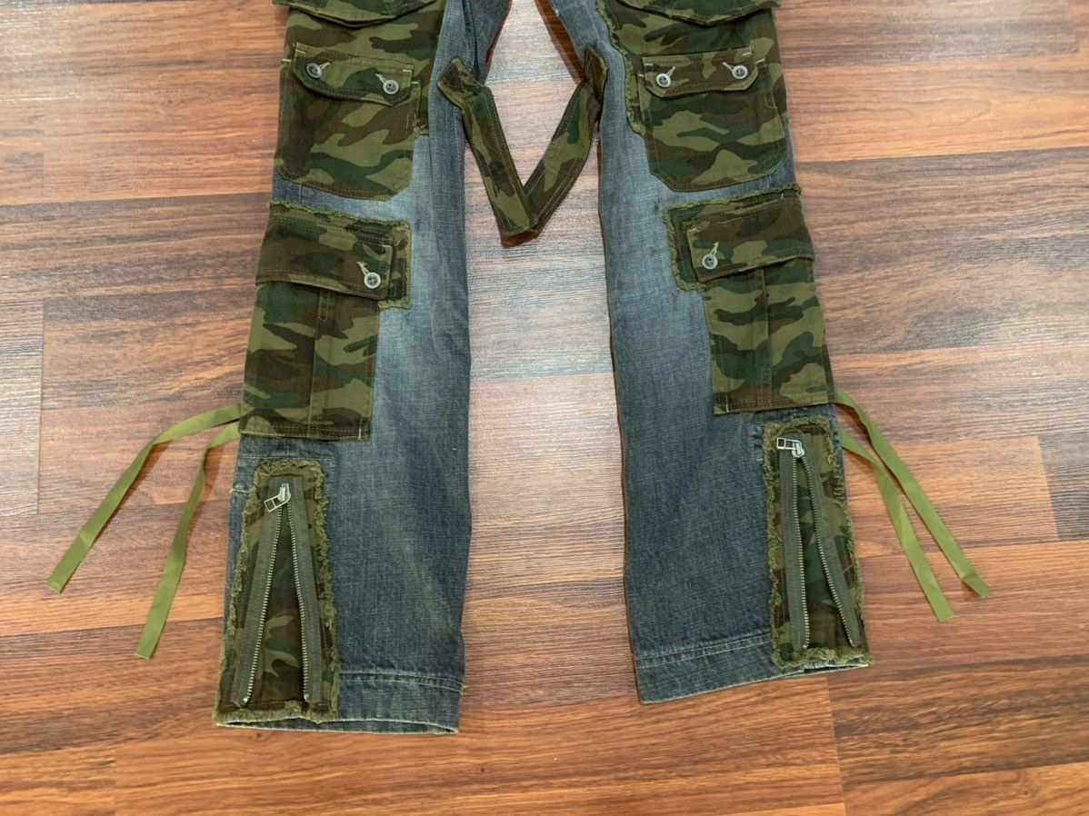 If Six Was Nine × Nicole Club 💥Rare💥Nicole Club For Men Cargo Jeans Size US 32 / EU 48 - 3 Thumbnail