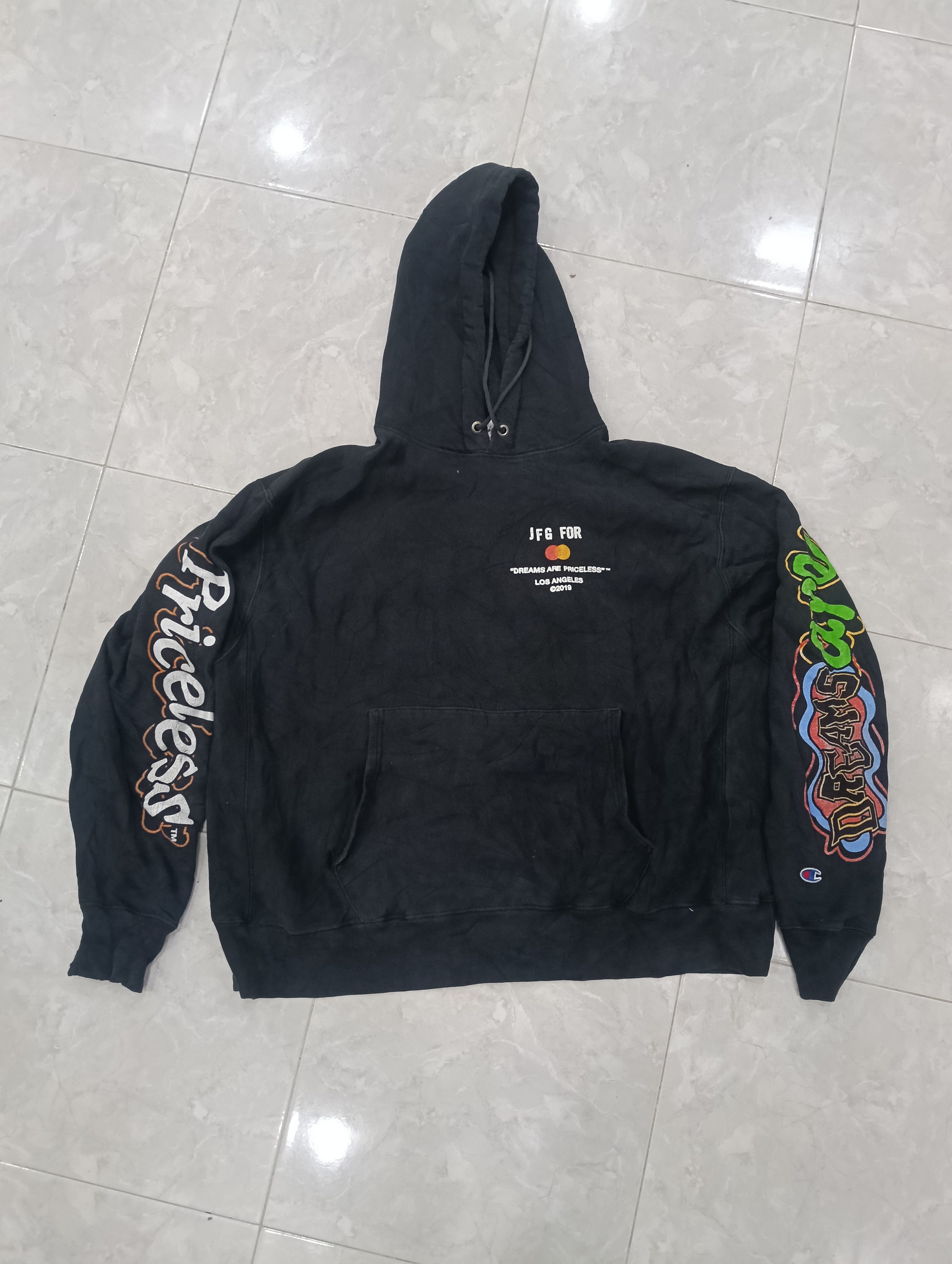 Japanese Brand Joe Fresh Goods x Champion Grafitti Hooded Size US XXL / EU 58 / 5 - 1 Thumbnail