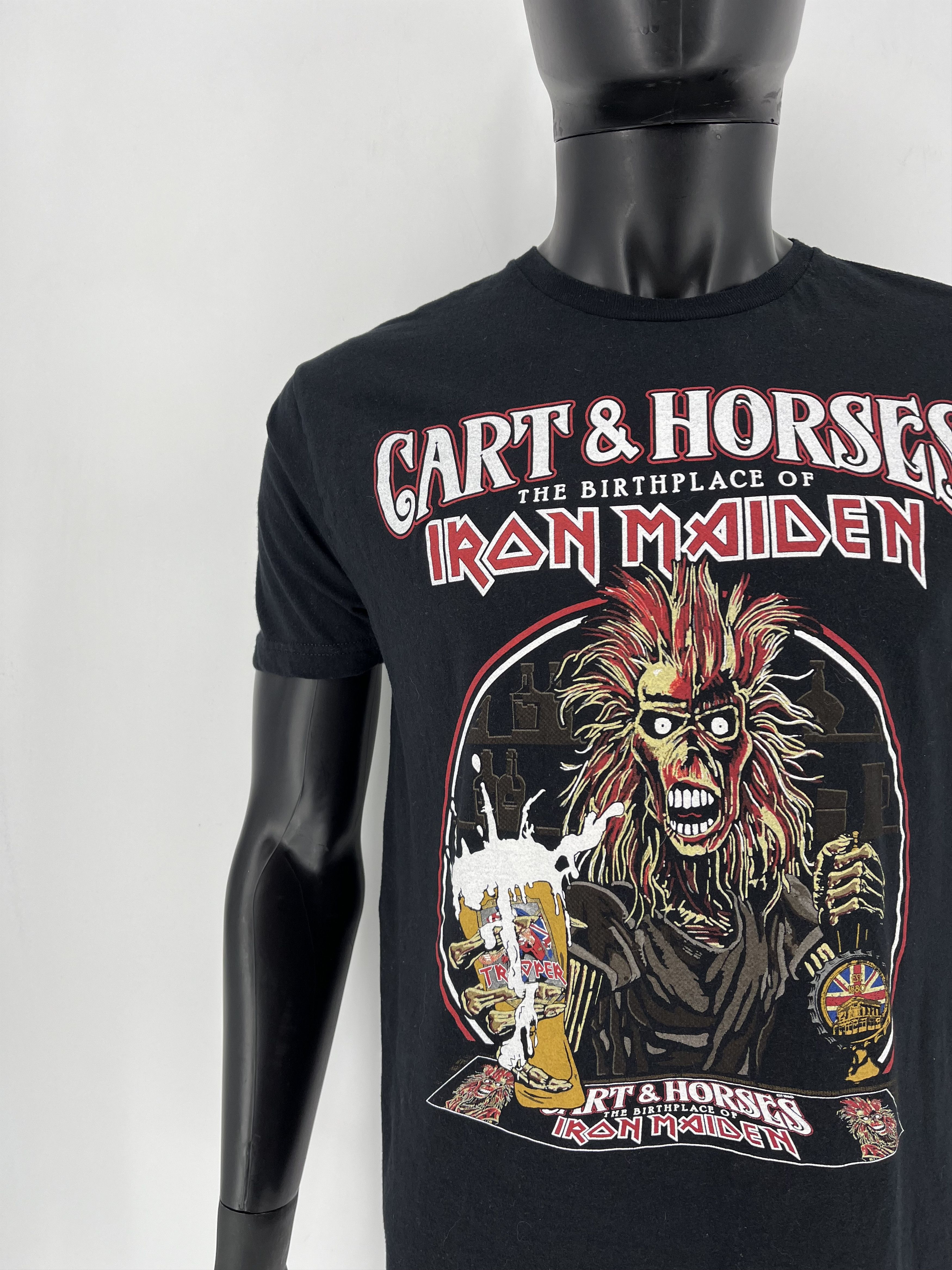 Band Tees Vintage Iron Maiden Band Rock Punk Tee Streetwear hype Size US M / EU 48-50 / 2 - 6 Thumbnail