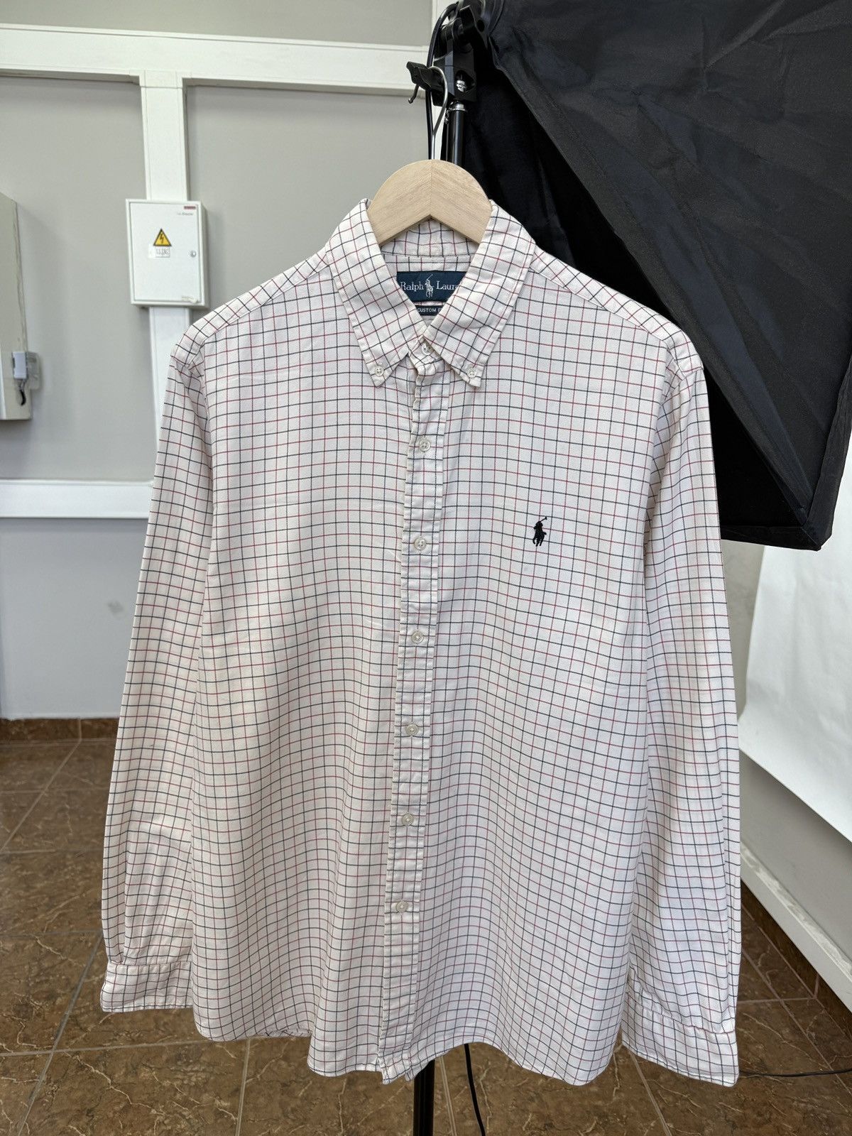 Polo Ralph Lauren 🇺🇸 Vintage 90s Ralph Lauren Flannel Custom Fit Shirt Retro Size US L / EU 52-54 / 3 - 1 Thumbnail
