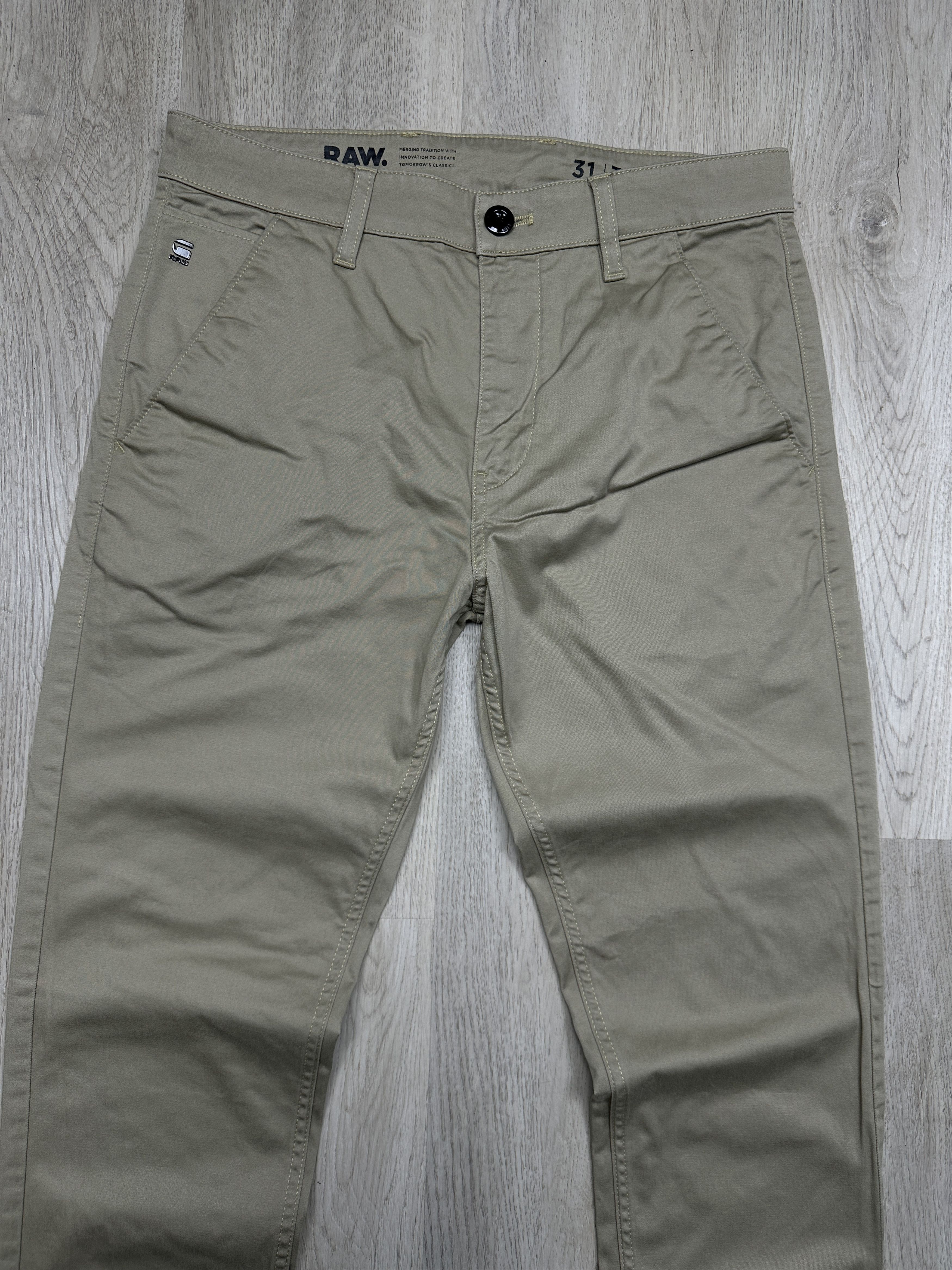G-Star G Star Raw Mens Slim Chino Pants Size US 31 - 2 Thumbnail
