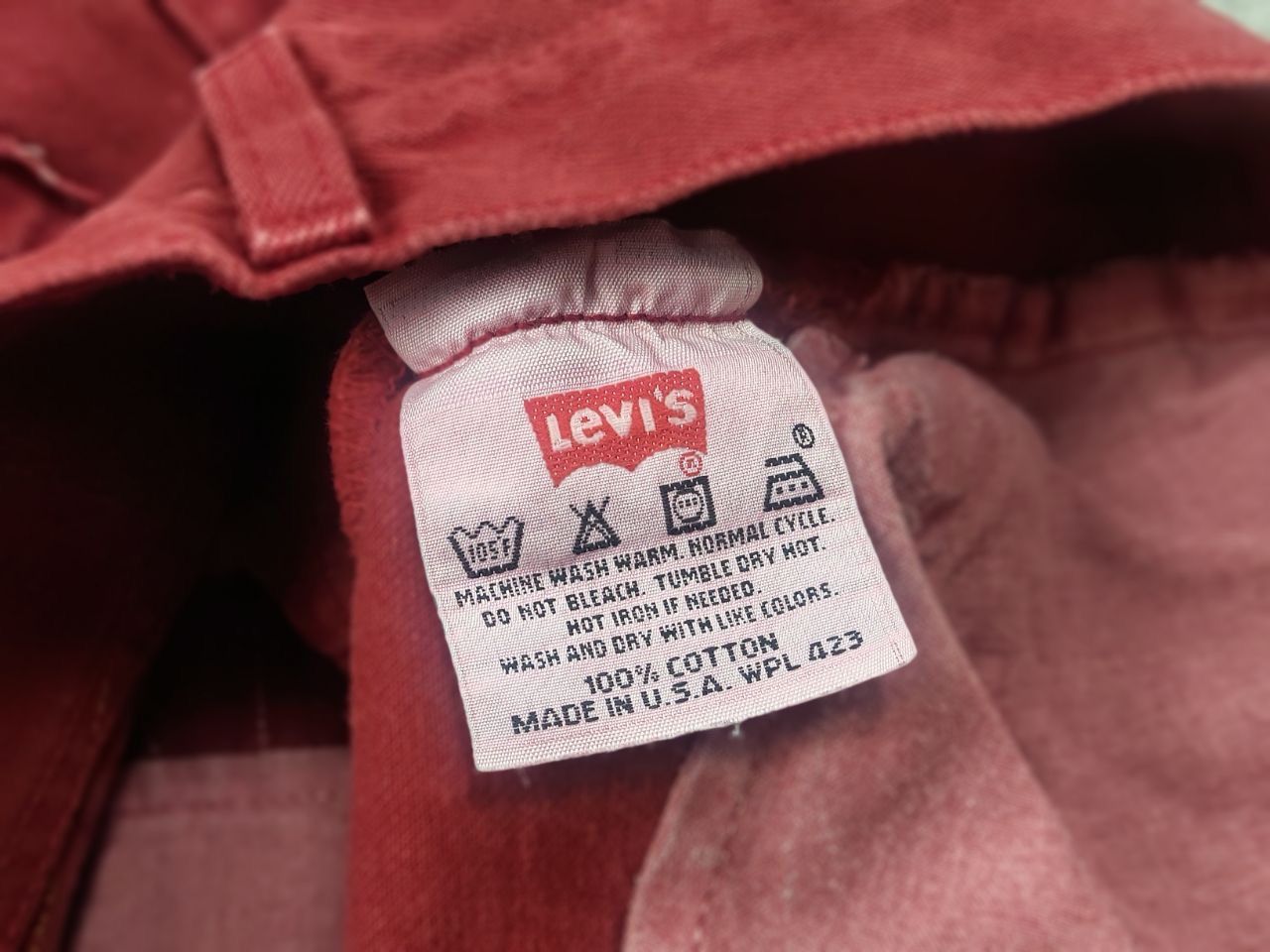 Levi's Vintage 90's Levis 501 Sashiko Patchwork Face Jeans watanabe Size 31" - 19 Thumbnail