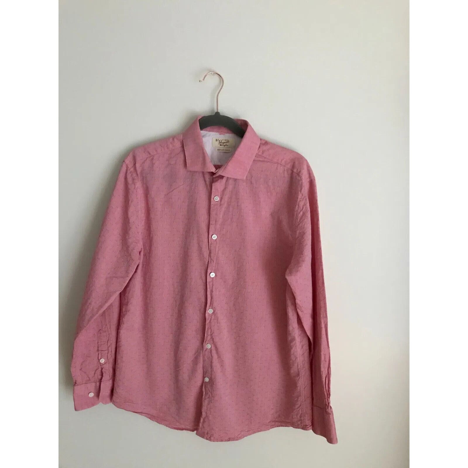Original Penguin ORIGINAL PENGUIN DIAMOND PRINT RED 15.5 32/33 SLIM SHIRT Size US M / EU 48-50 / 2 - 1 Thumbnail