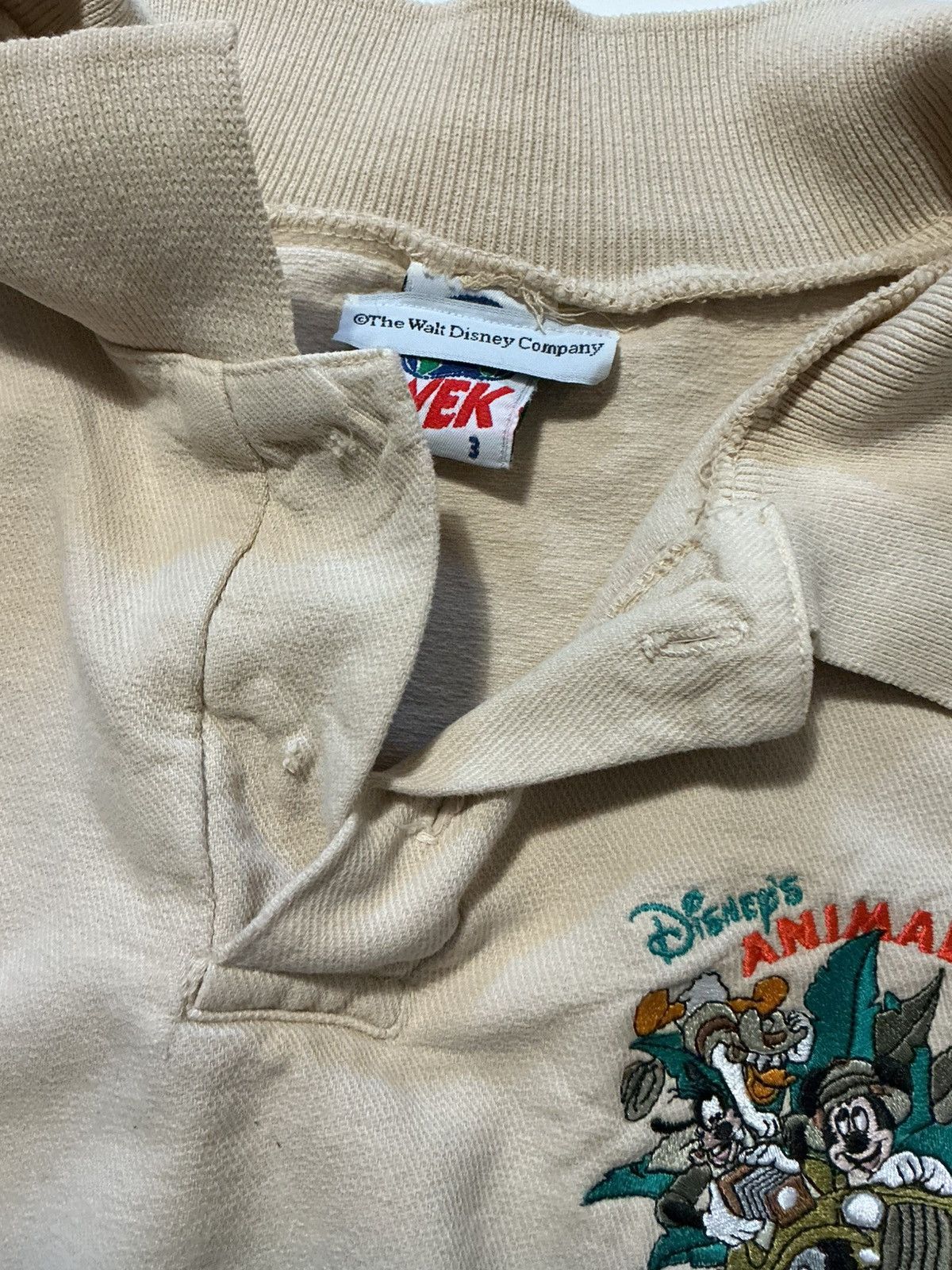 Disney Disney Animal Kingdom Cast Expedition Mickey Sweatshirt Size US L / EU 52-54 / 3 - 8 Thumbnail