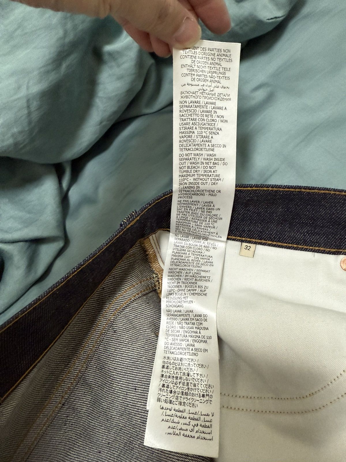 Gucci Gucci roll-up GG monogram denim jeans 32 Size US 32 / EU 48 - 8 Thumbnail