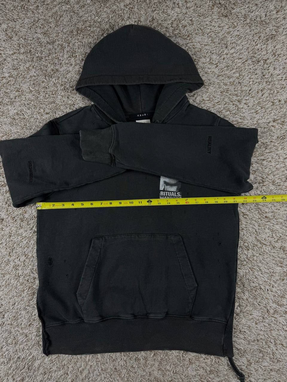 Ksubi Ksubi Rituals Back to Black Hoodie Size US S / EU 44-46 / 1 - 8 Thumbnail