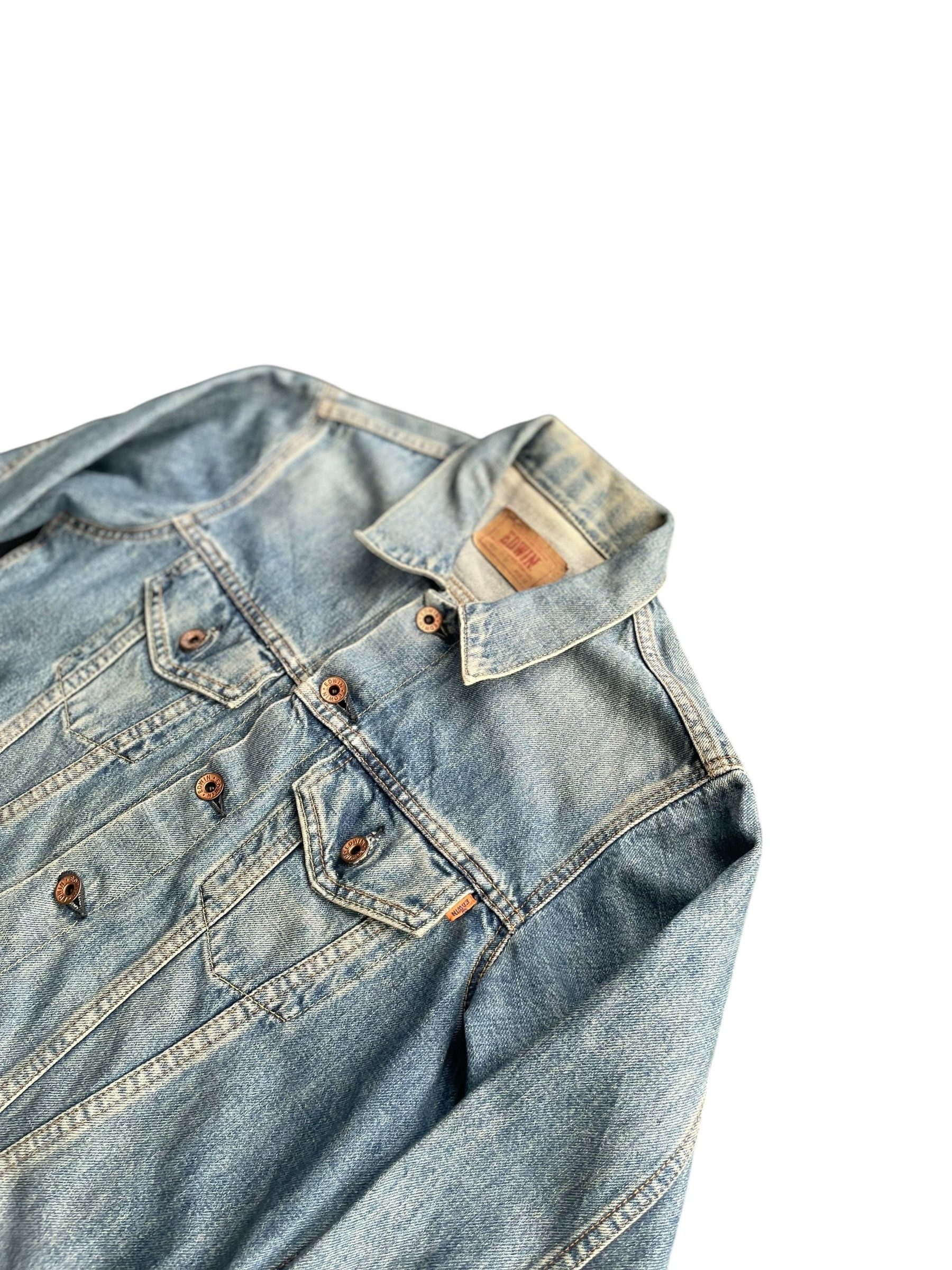 Edwin Vintage Edwin Selvedge Denim Jacket Size US M / EU 48-50 / 2 - 3 Thumbnail