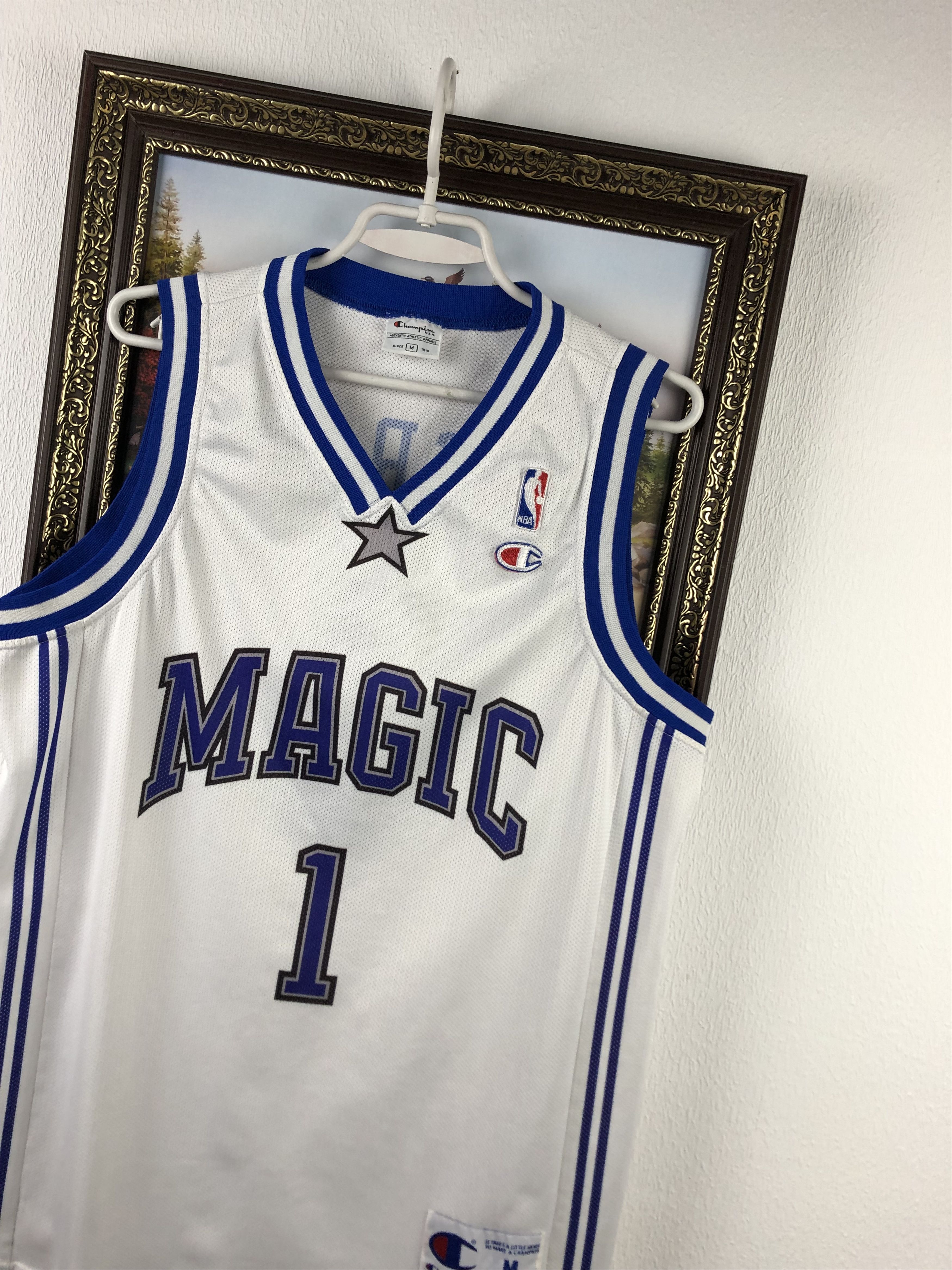 Champion Vintage Orlando Magic Tracy McGrady Champion Jersey Shirt Size US M / EU 48-50 / 2 - 4 Thumbnail