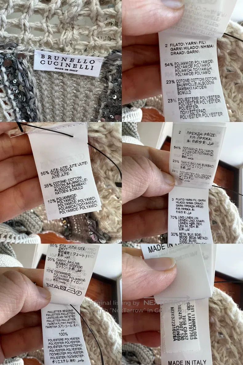 Brunello Cucinelli Brunello Cucinelli Fully Sequin Knit Vest Size M / US 6-8 / IT 42-44 - 5 Thumbnail