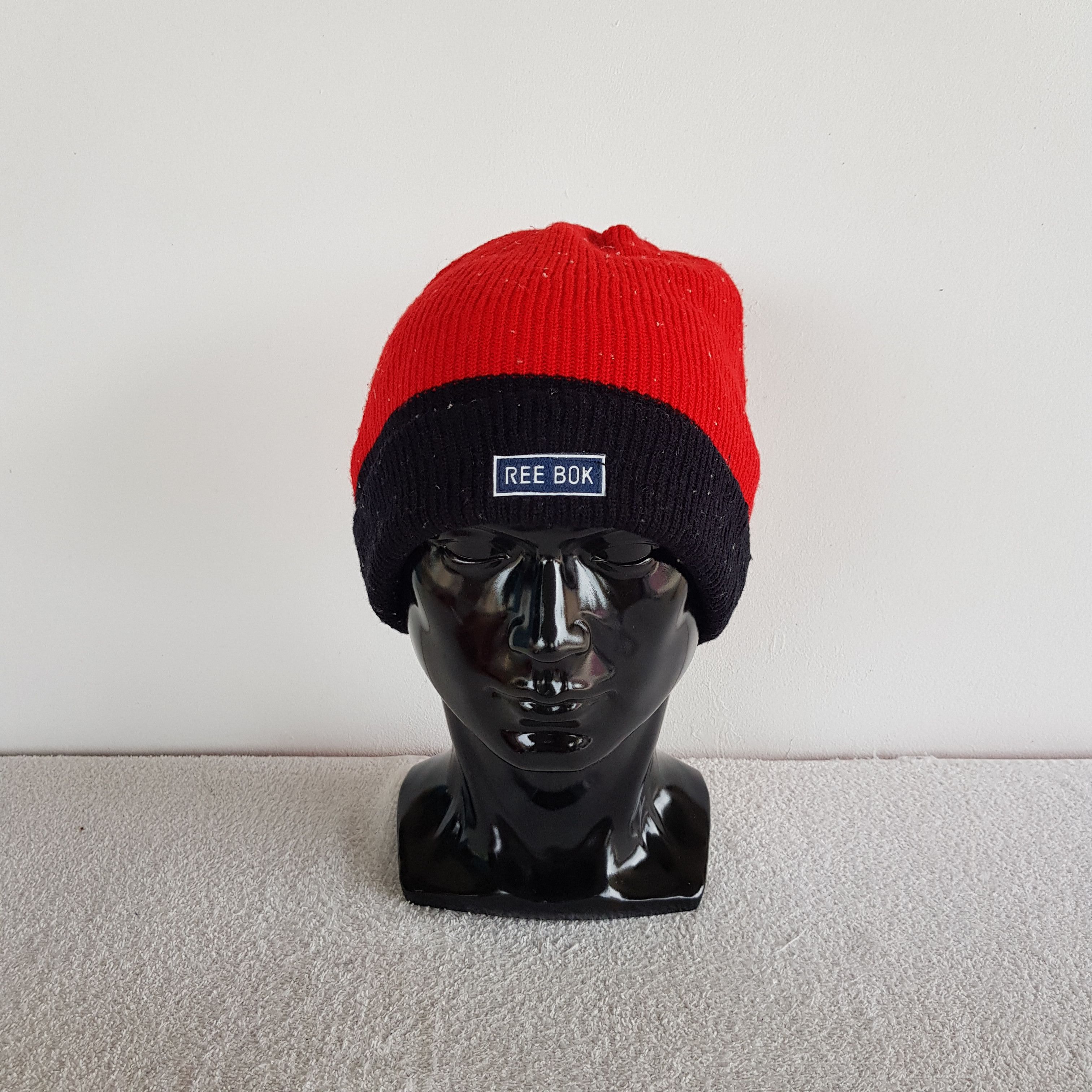 Japanese Brand Vintage Reebok Beanie Snow Cap Hats. Size ONE SIZE - 2 Thumbnail