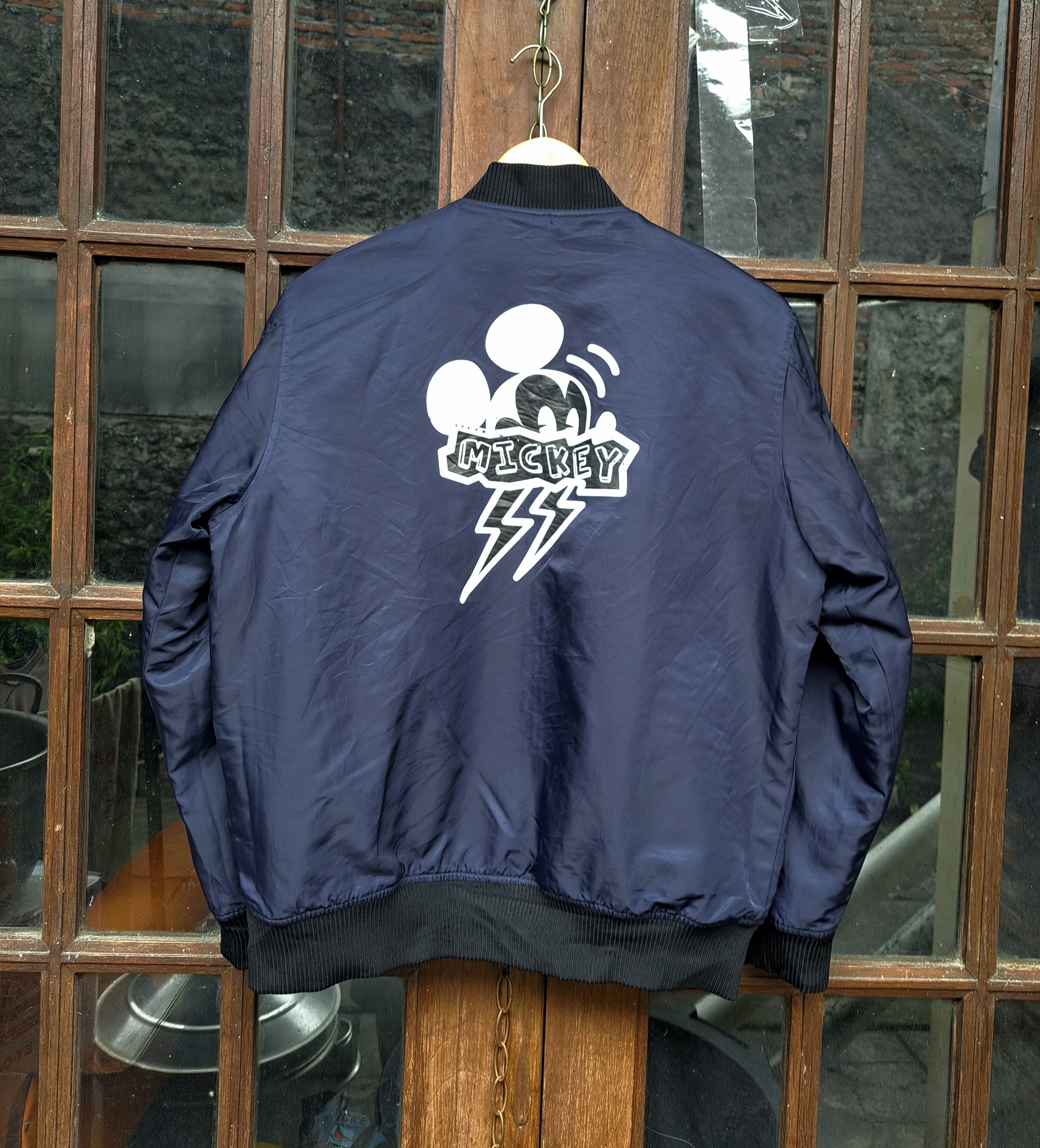 Disney × Mickey Mouse Reversible Bomber Jacket Disney Mickey Mouse quilted Jacket Size M / US 6-8 / IT 42-44 - 1 Thumbnail