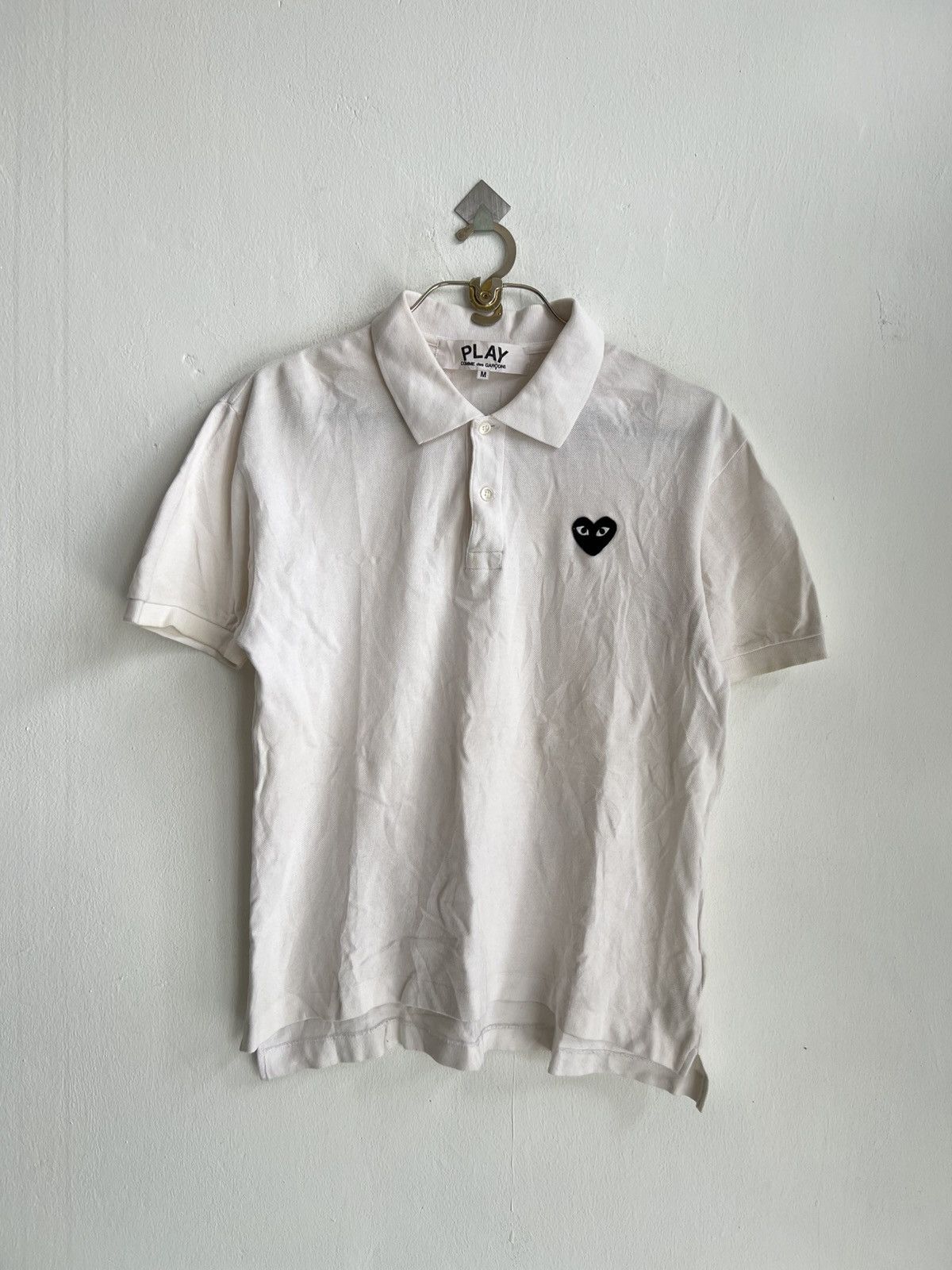 Comme des Garcons PLAY SS07 Comme des Garçons PLAY Logo Patch Gentleman Polo Shirt Size US M / EU 48-50 / 2 - 3 Thumbnail