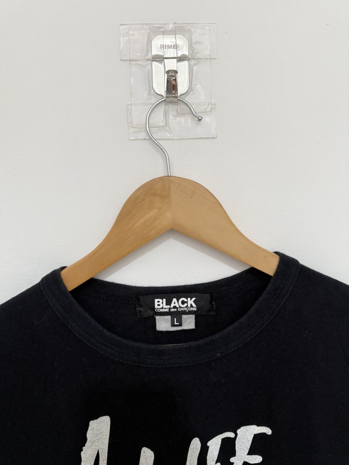 Comme des Garcons Vintage Comme Des Garcons Black Wording Longsleeve Size L / US 10 / IT 46 - 3 Thumbnail