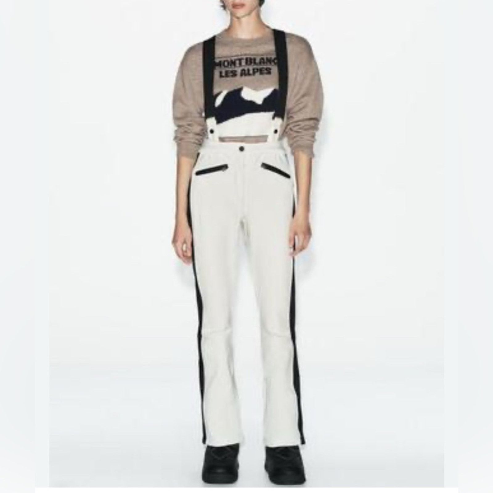 Zara Nwt- zara-Recco Technology Ski Collection Ski Pant-Size L Size 34" / US 12 / IT 48 - 2 Thumbnail