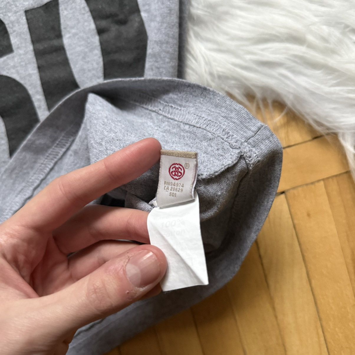 Stussy 📌 Vintage Stussy 00s NY Big Logo Y2k Slim Tee Size S / US 4 / IT 40 - 9 Thumbnail