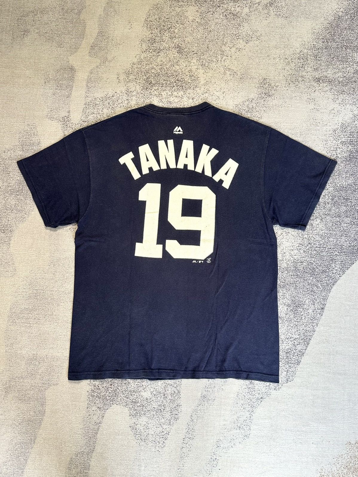 Vintage Vintage MLB New York Yankees Players Tanaka T-Shirts Size US L / EU 52-54 / 3 - 6 Thumbnail