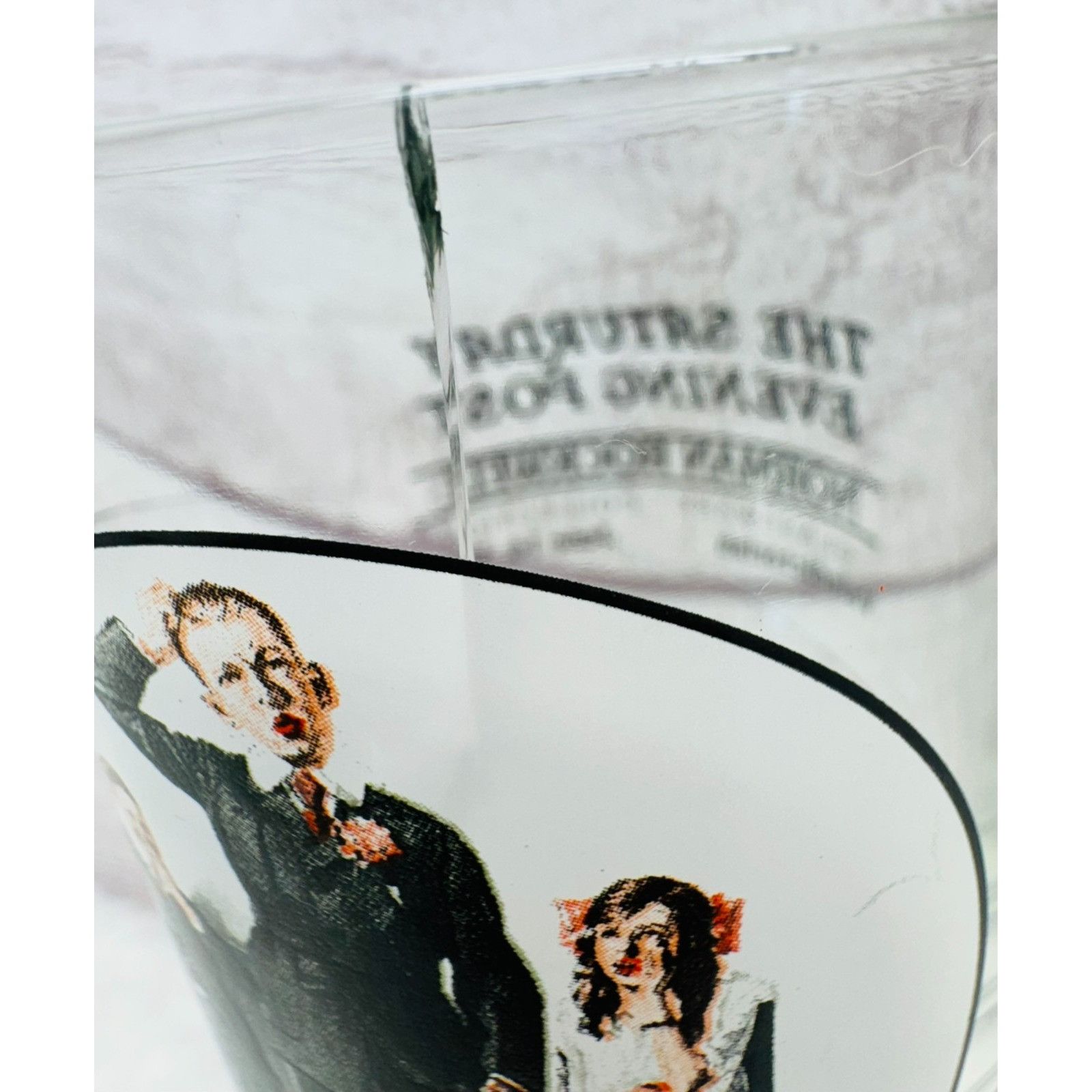 Other Norman Rockwell Saturday Evening Post Glass Tumbler Cup - 2 Size ONE SIZE - 12 Thumbnail