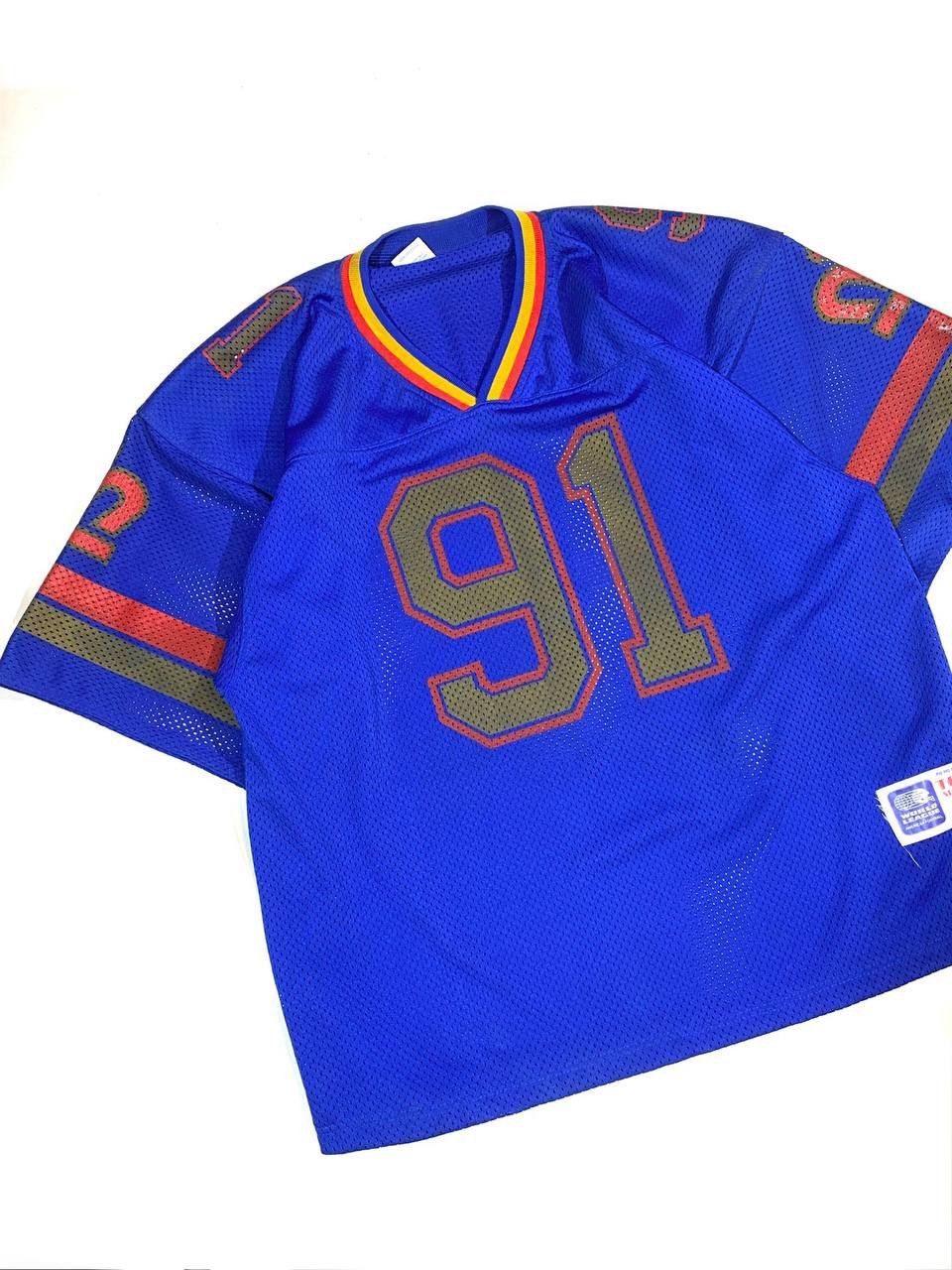 NFL × Vintage Vintage 1991 Official London Monarchs Football Jersey Size US XL / EU 56 / 4 - 3 Thumbnail
