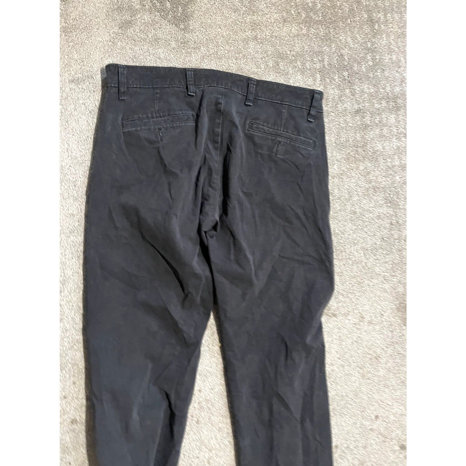 Dockers DOCKERS Mens Ultimate Chino Straight Fit Smart 360 Flex Pants Black 33x28 Size US 38 / EU 54 - 3 Thumbnail