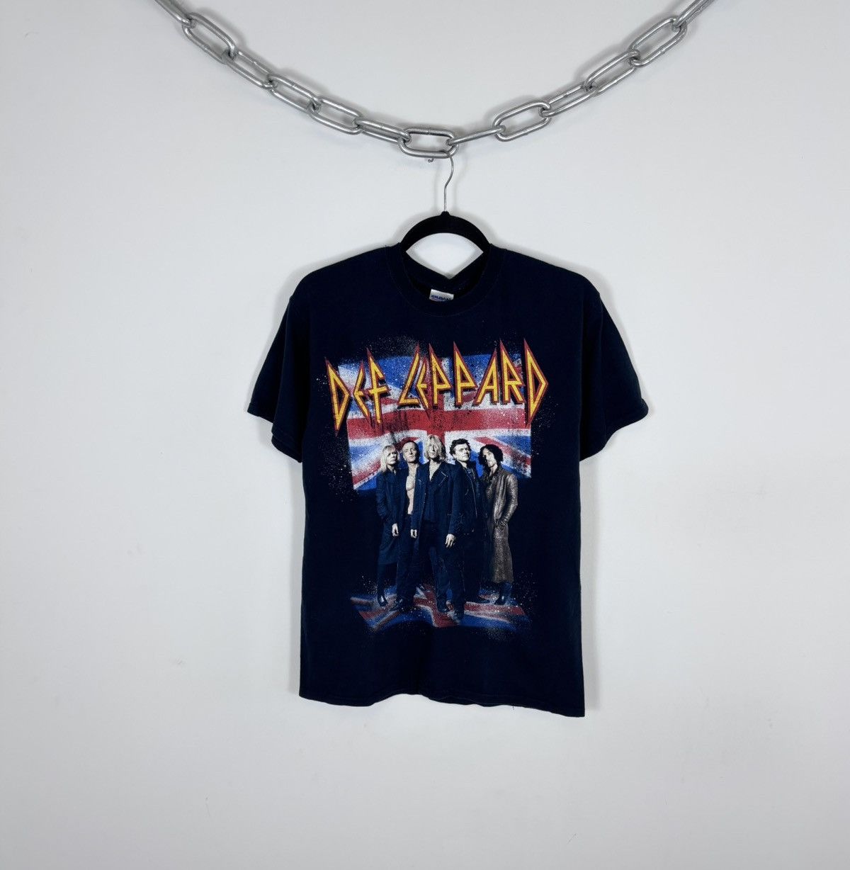 Band Tees Vintage Def Leppard 2008 European Tour Black T-Shirt Tee Size US M / EU 48-50 / 2 - 1 Thumbnail
