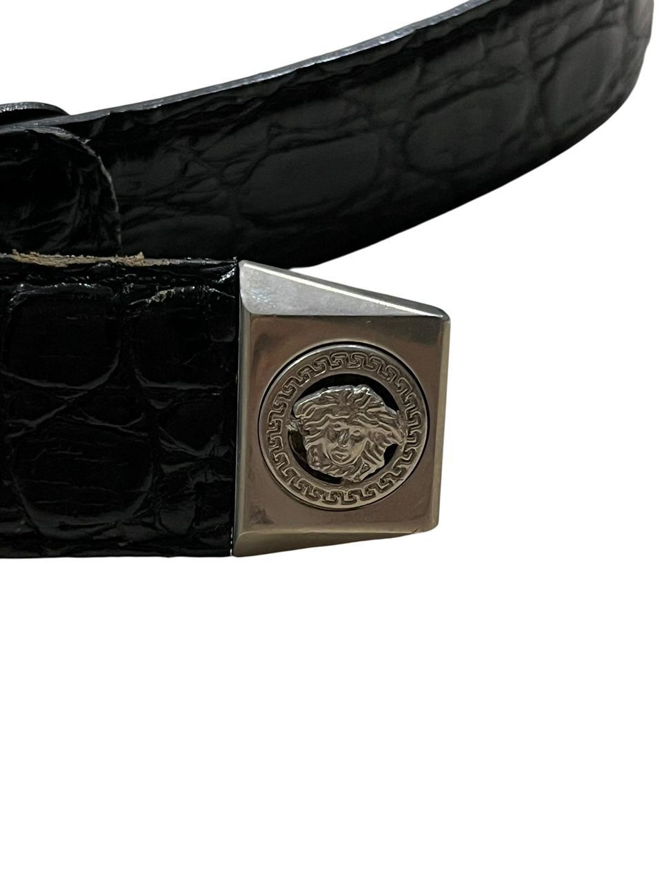 Versace Versace Leather Belt Size 38 - 2 Thumbnail