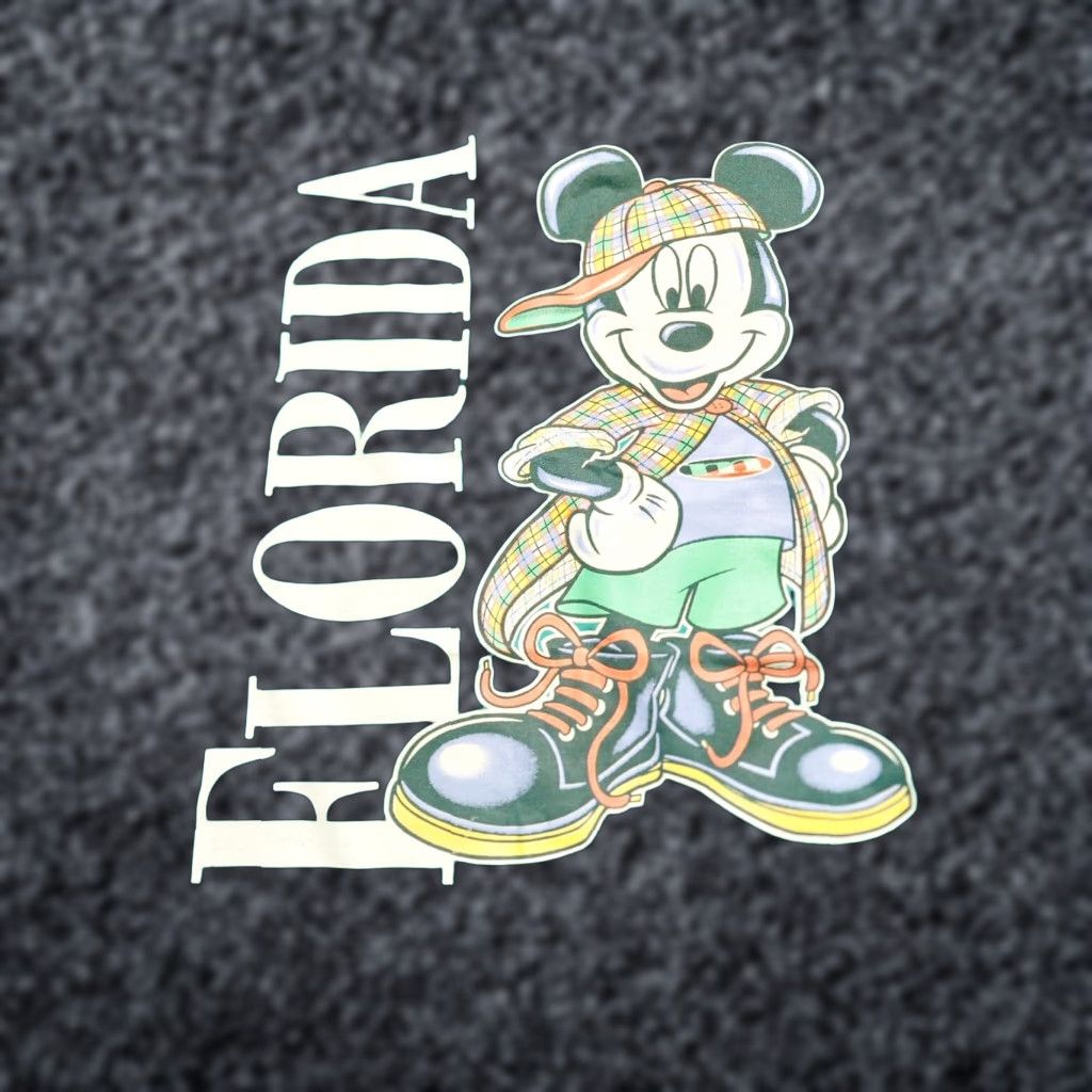 Velva Sheen VINTAGE Velva Sheen Mickey Mouse Florida T-Shirt Unisex Adults XL Crew Neck Green 80s 90s Disney Graphic Print Size US XL / EU 56 / 4 - 1 Thumbnail