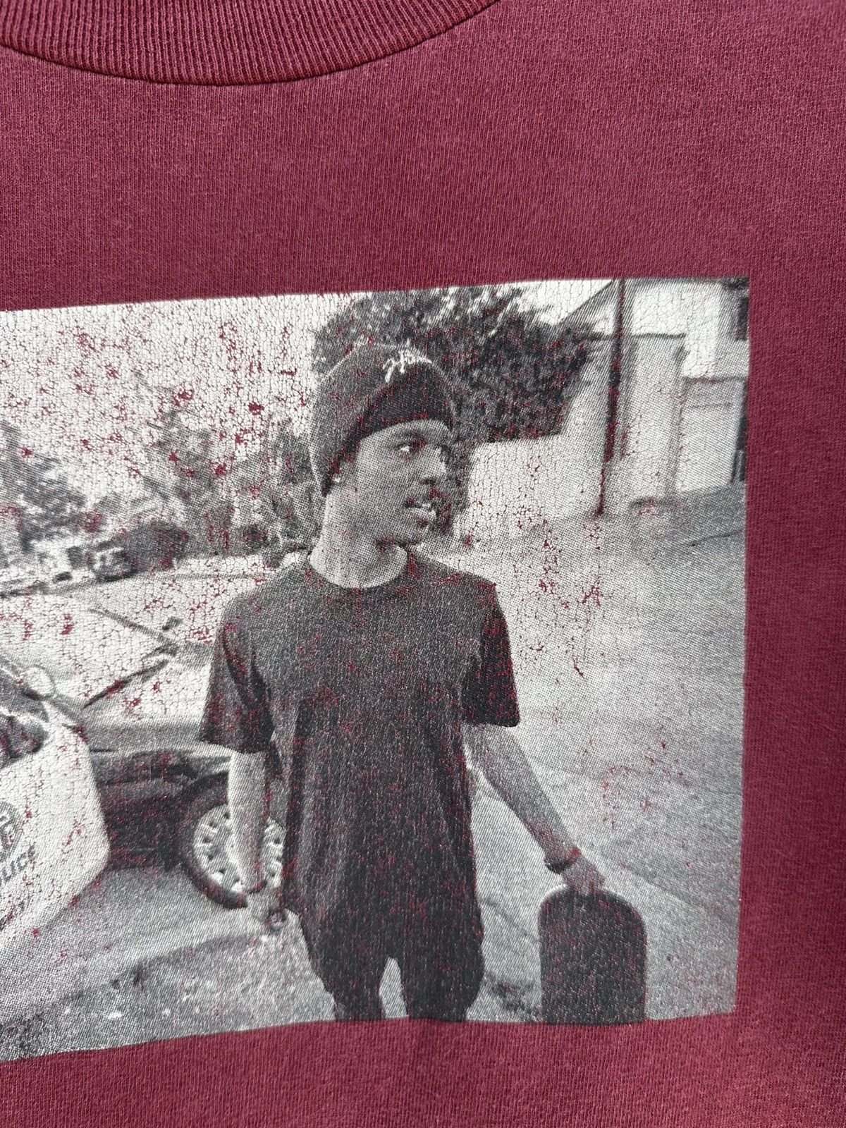 The Hundreds Thrashed Vintage The Hundreds Skateboard Police Faded Grunge Size US L / EU 52-54 / 3 - 3 Thumbnail