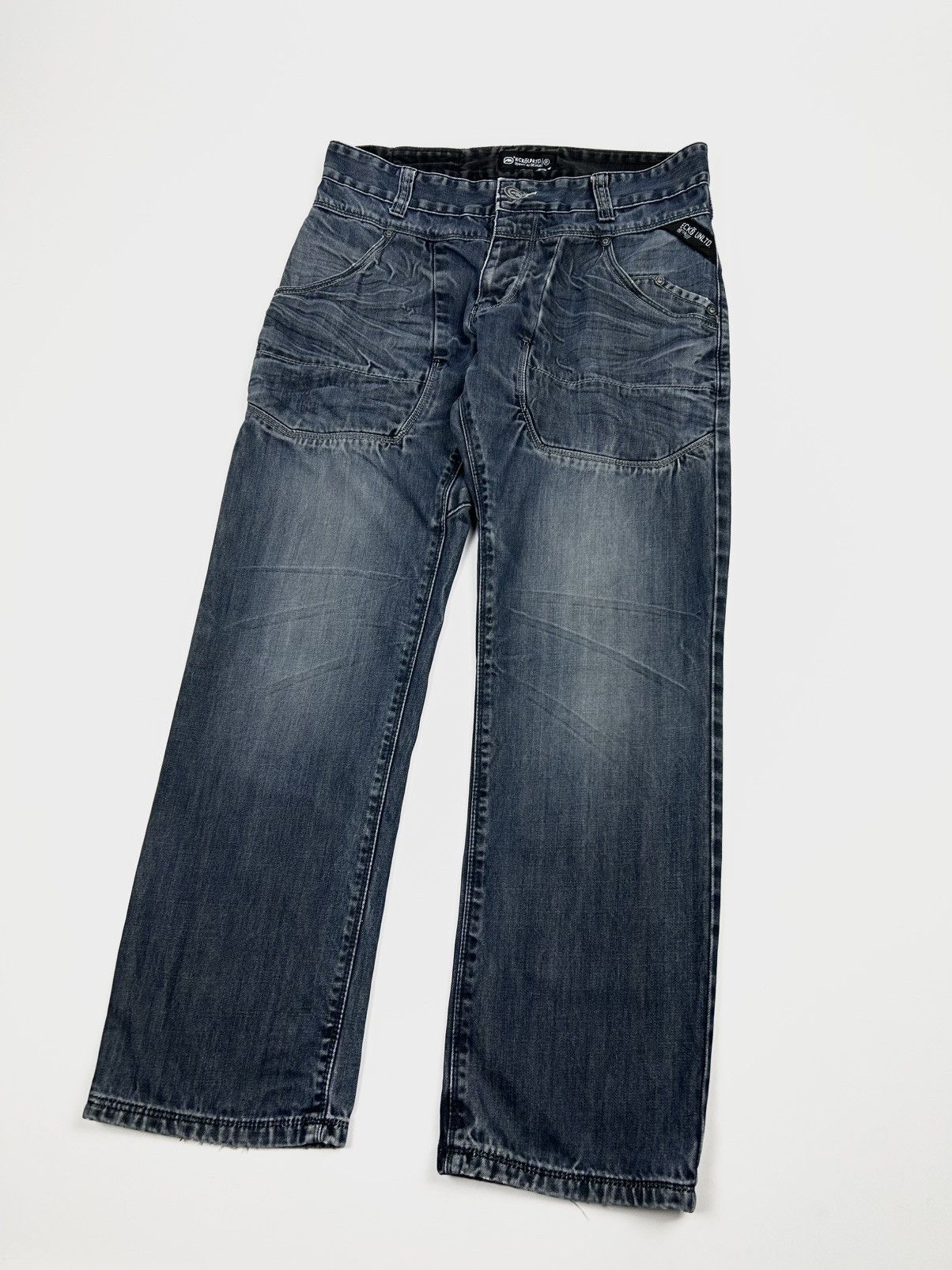 Ecko Unltd. Vintage Y2k Ecko Unltd. jeans rare denim rap pants 90s Size US 32 / EU 48 - 3 Thumbnail
