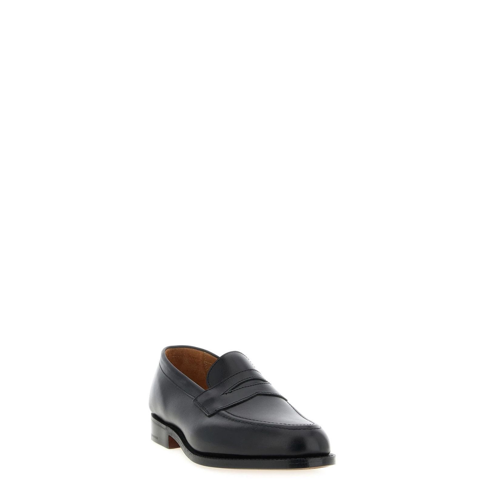Tricker's Tricker's Havard Black Leather Loafers New & Authentic (Men' Size US 8 / EU 41 - 2 Thumbnail