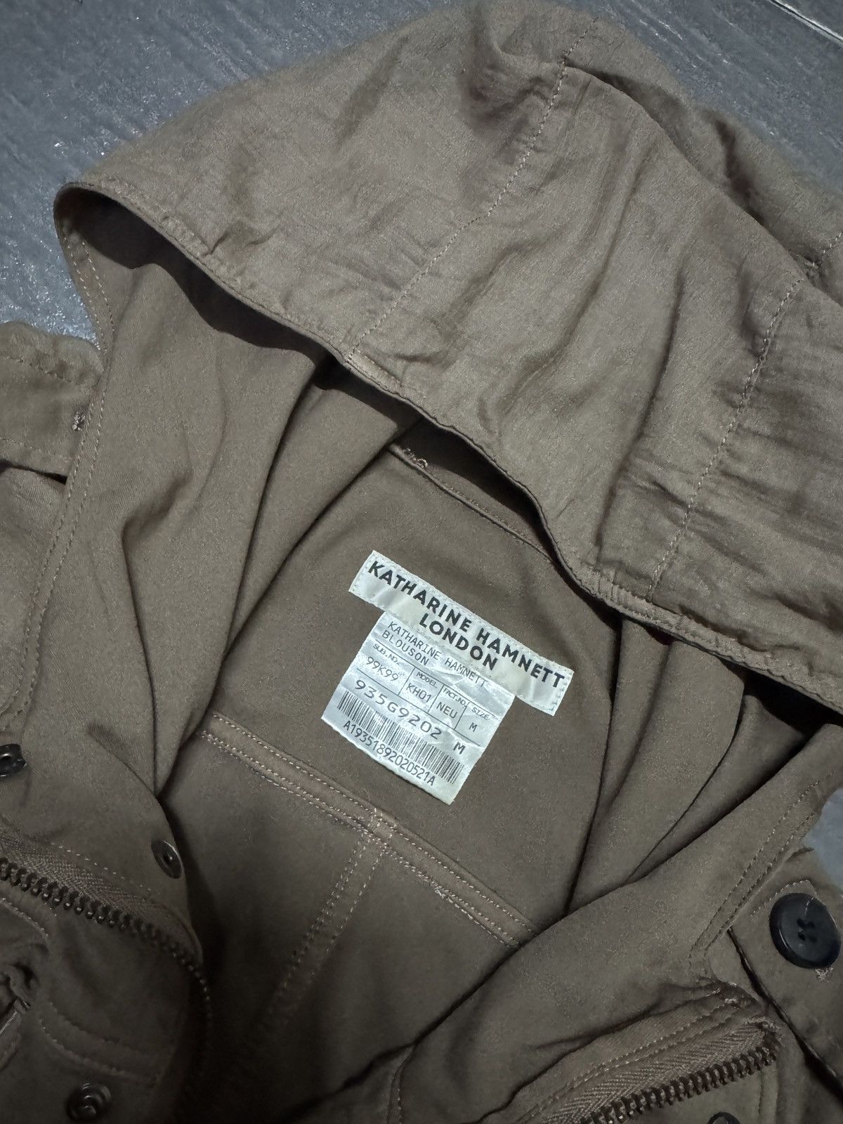 Katharine Hamnett London KATHARINE HAMNETT LONDON UTILITY JACKET Size M / US 6-8 / IT 42-44 - 3 Thumbnail