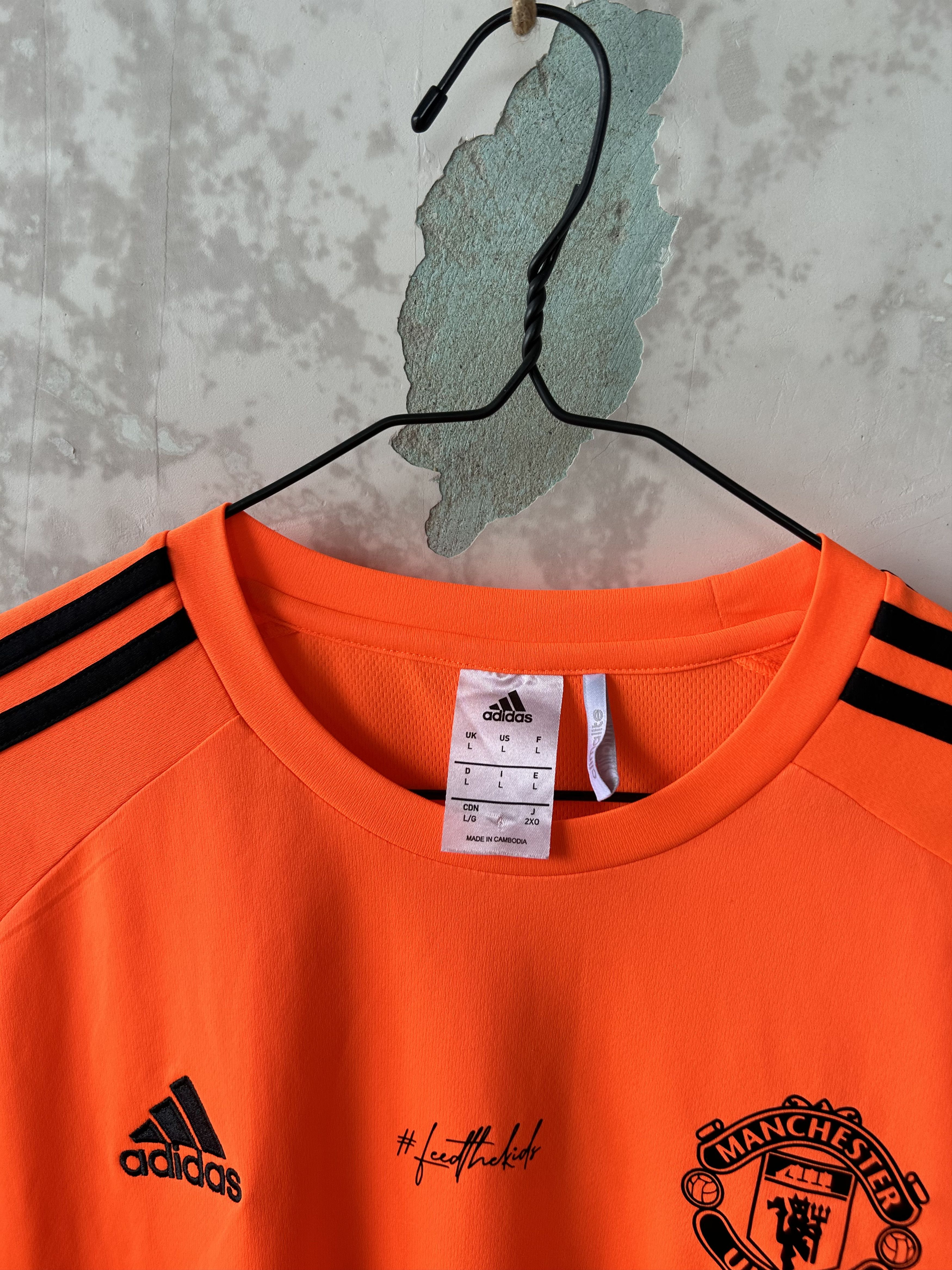 Adidas × Vintage Vintage Adidas Manchester United Shirt Soccer Jersey Size US L / EU 52-54 / 3 - 4 Thumbnail