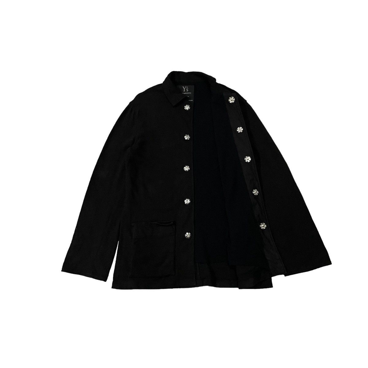 Y's Y’s By Yohji Yamamoto Wool Double Pocket Buttons Jacket Size S / US 4 / IT 40 - 14 Thumbnail
