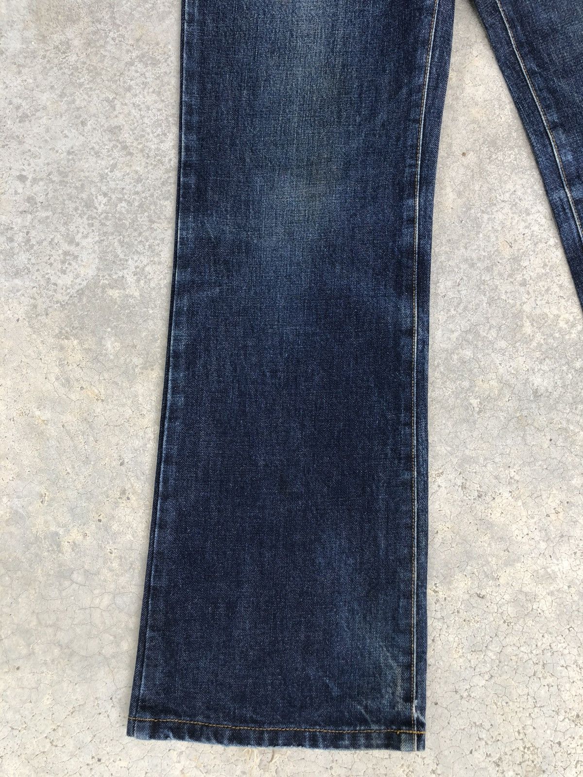 Yohji Yamamoto Ined Homme Flared Jeans Distressed Jeans Size US 30 / EU 46 - 8 Thumbnail