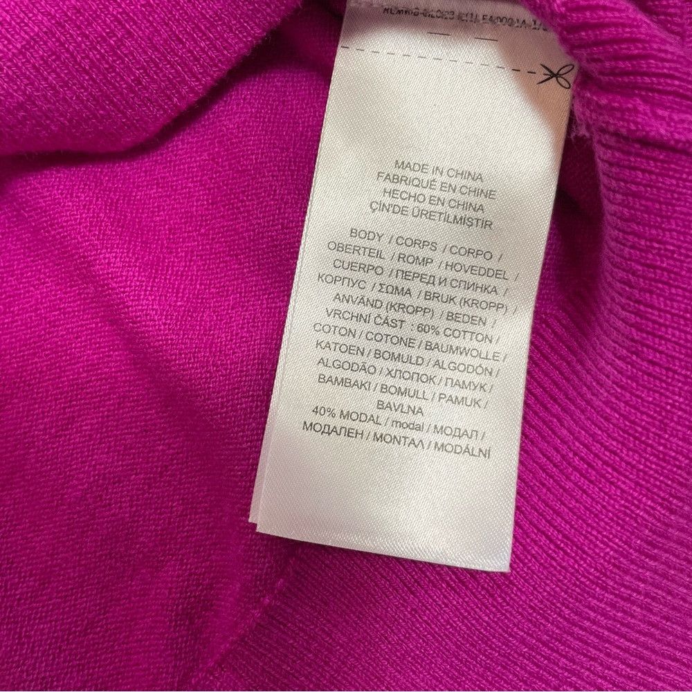 Ralph Lauren NWT New $125 Ralph Lauren Pink Ruffle-Trim Jersey Sweater S Size S / US 4 / IT 40 - 7 Thumbnail