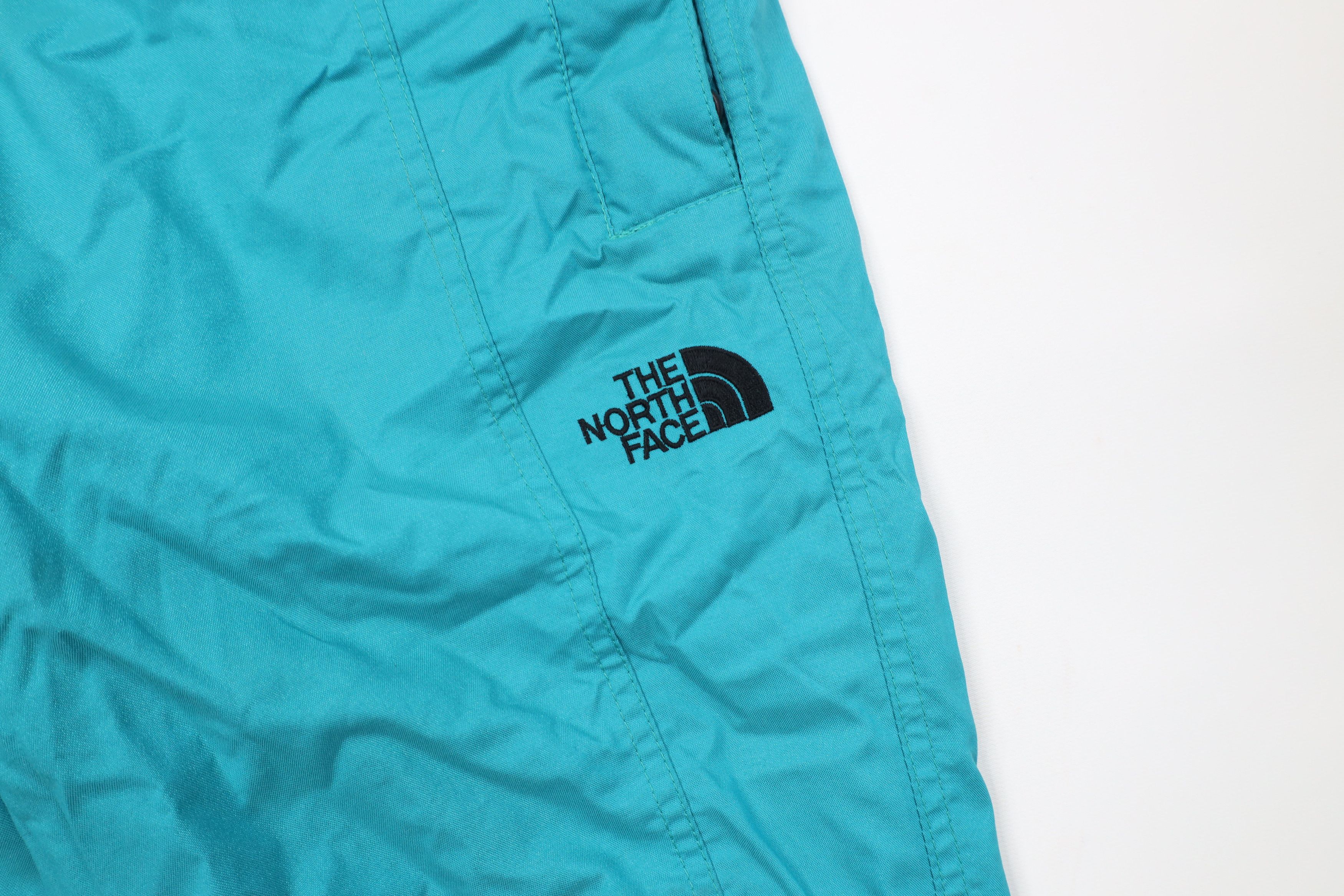 The North Face Vintage 90s The North Face Spell Out Winter Snow Pants Teal Size 30" / US 8 / IT 44 - 6 Thumbnail