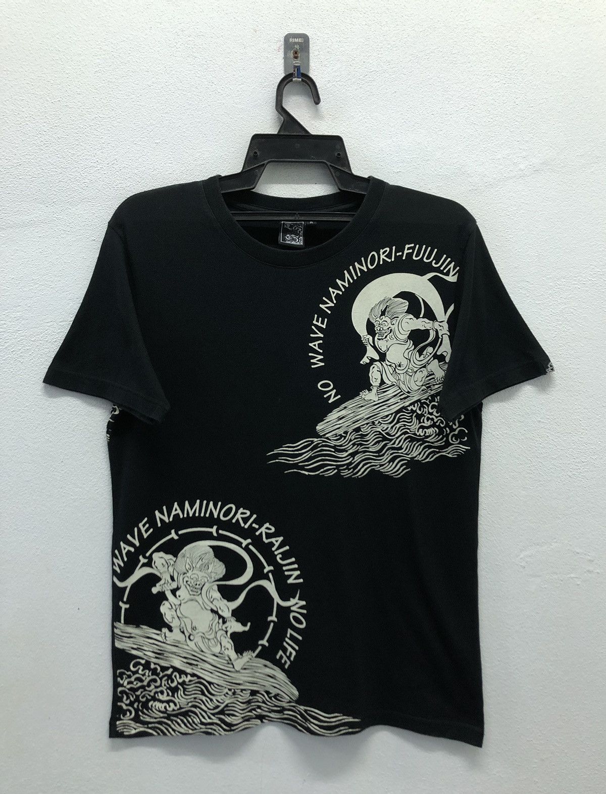 Vintage Vintage Naminori Tatsujin No Wave No Life Kabuki-Style Shirt Size US M / EU 48-50 / 2 - 1 Thumbnail