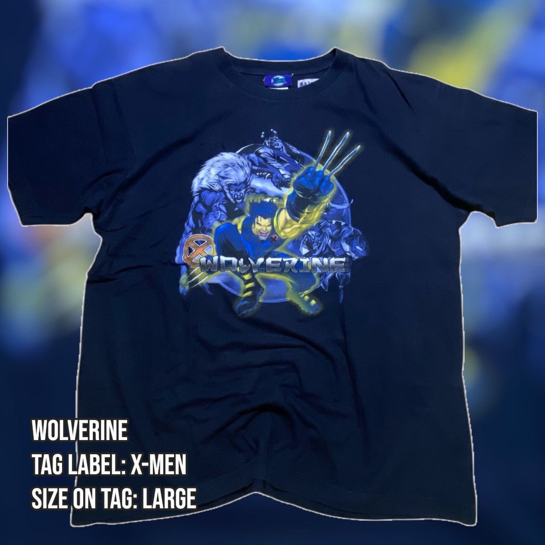 Marvel Comics × Wolverine Wolverine Tshirt by X-Men Size US XL / EU 56 / 4 - 1 Thumbnail