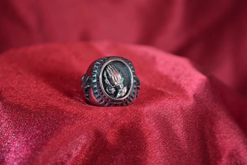 Jewelry Rare Jewelry Rings Open Size Chrome Ring (Size 7-13) Size ONE SIZE - 4 Thumbnail