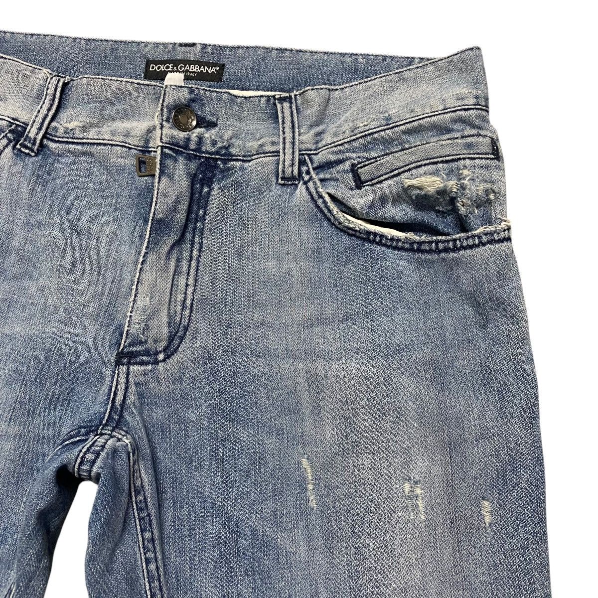 Dolce & Gabbana Dolce & Gabbana Clawmark Denim Jeans Size US 34 / EU 50 - 5 Thumbnail