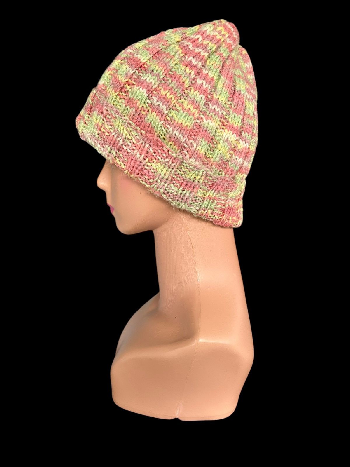Japanese Brand × Kapital × Vintage Crochet Knitted Handmade Beanie Hats Size ONE SIZE - 5 Thumbnail