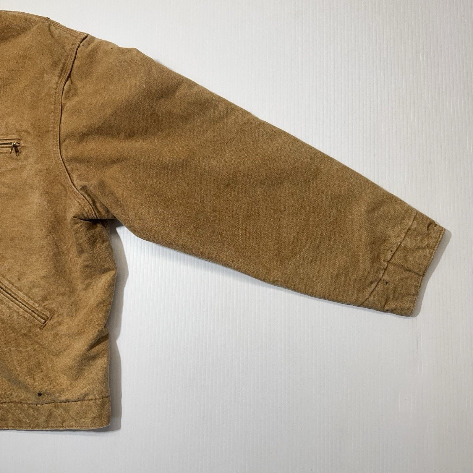 Carhartt CARHARTT J01 Detroit Lined Jacket Size 50 Reg Made in USA Size US XXL / EU 58 / 5 - 3 Thumbnail