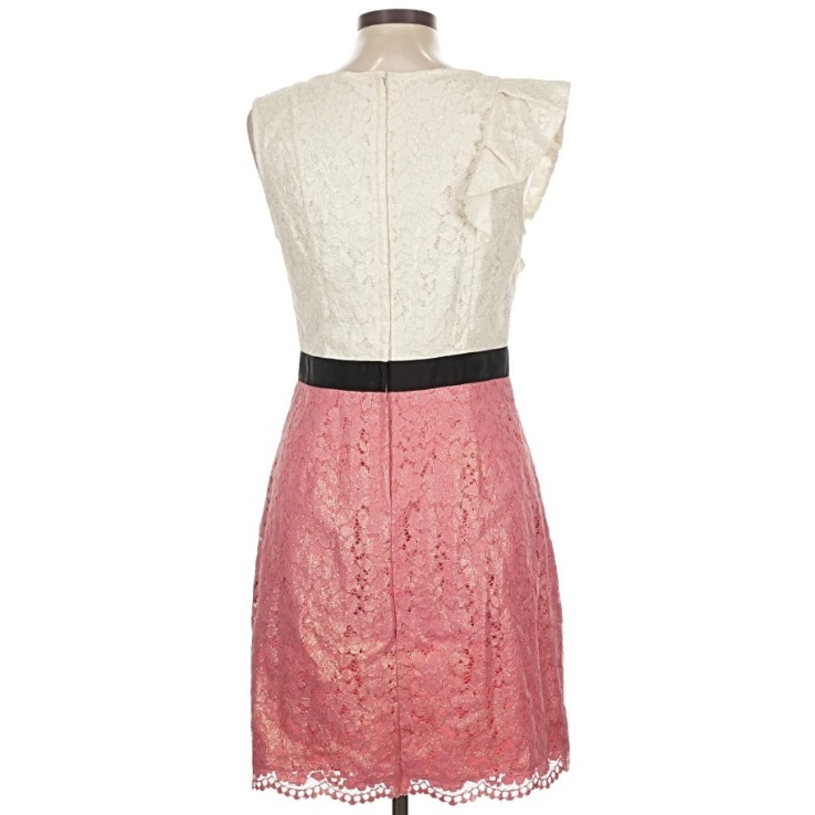 Other Lilly Pulitzer Size 10 Pink Peplum Cocktail Dress Size L / US 10 / IT 46 - 3 Thumbnail
