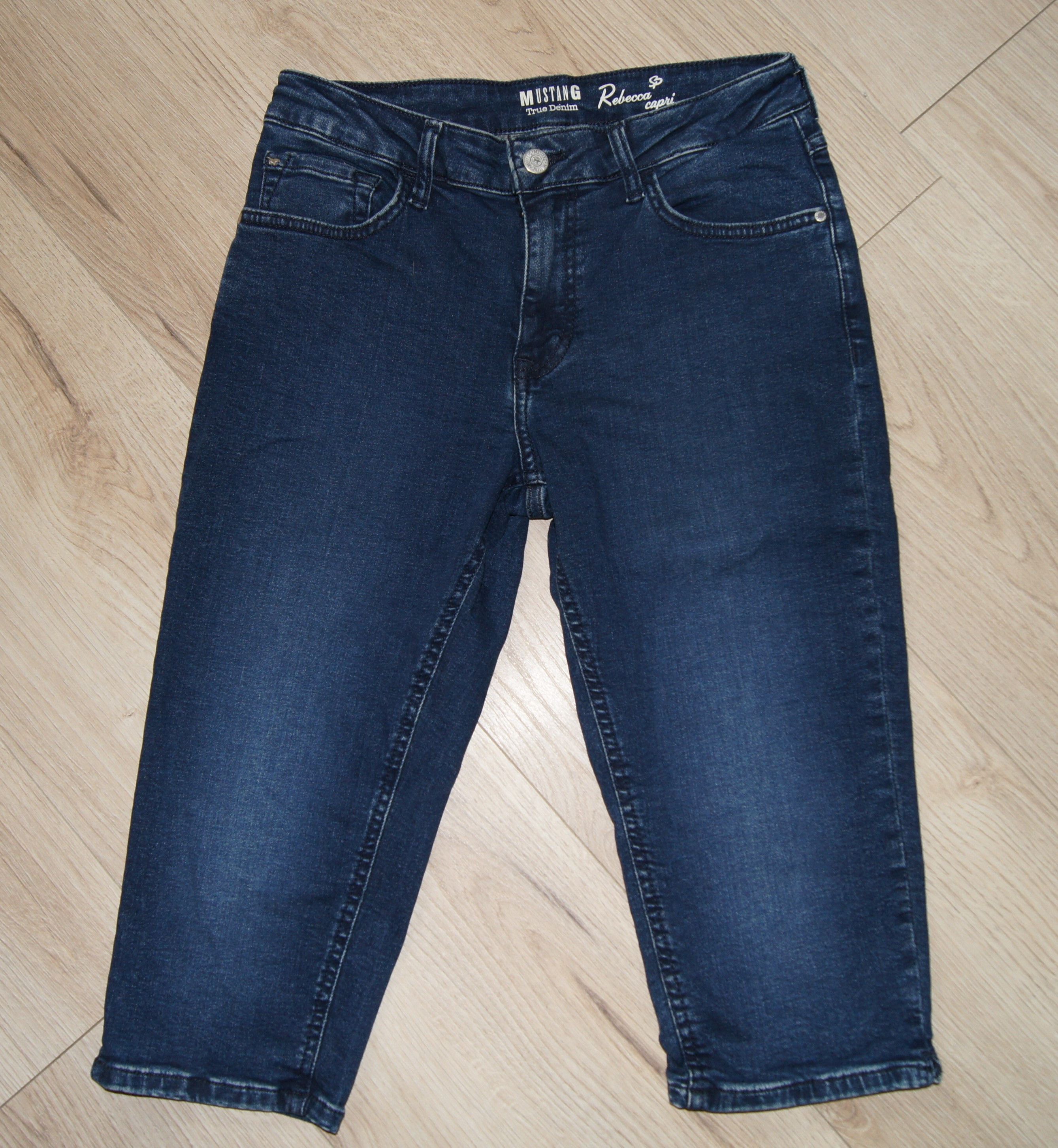 Mustang Mustang True Denim Women's Capri Jeans Size 29 Y2K swag Size 29" - 2 Thumbnail