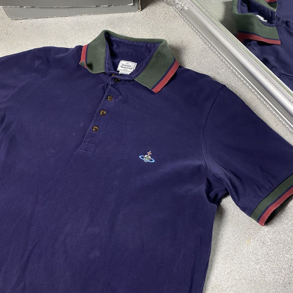 Vivienne Westwood Vintage Vivienne Westwood Polo T-Shirt Y2K Size US XL / EU 56 / 4 - 2 Thumbnail