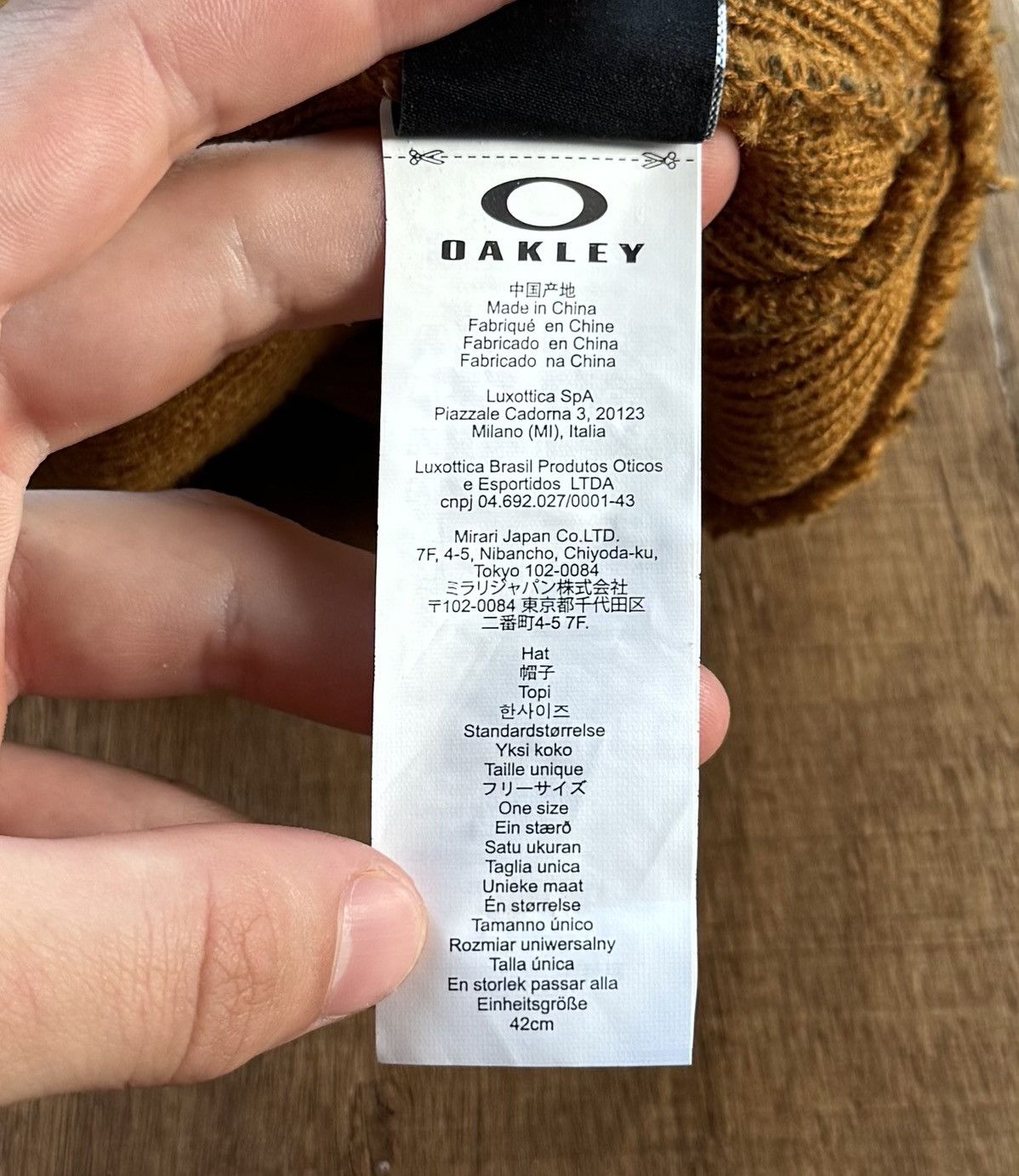 Oakley Oakley 100% Acrylic Cap Hat Beanie Size ONE SIZE - 9 Thumbnail
